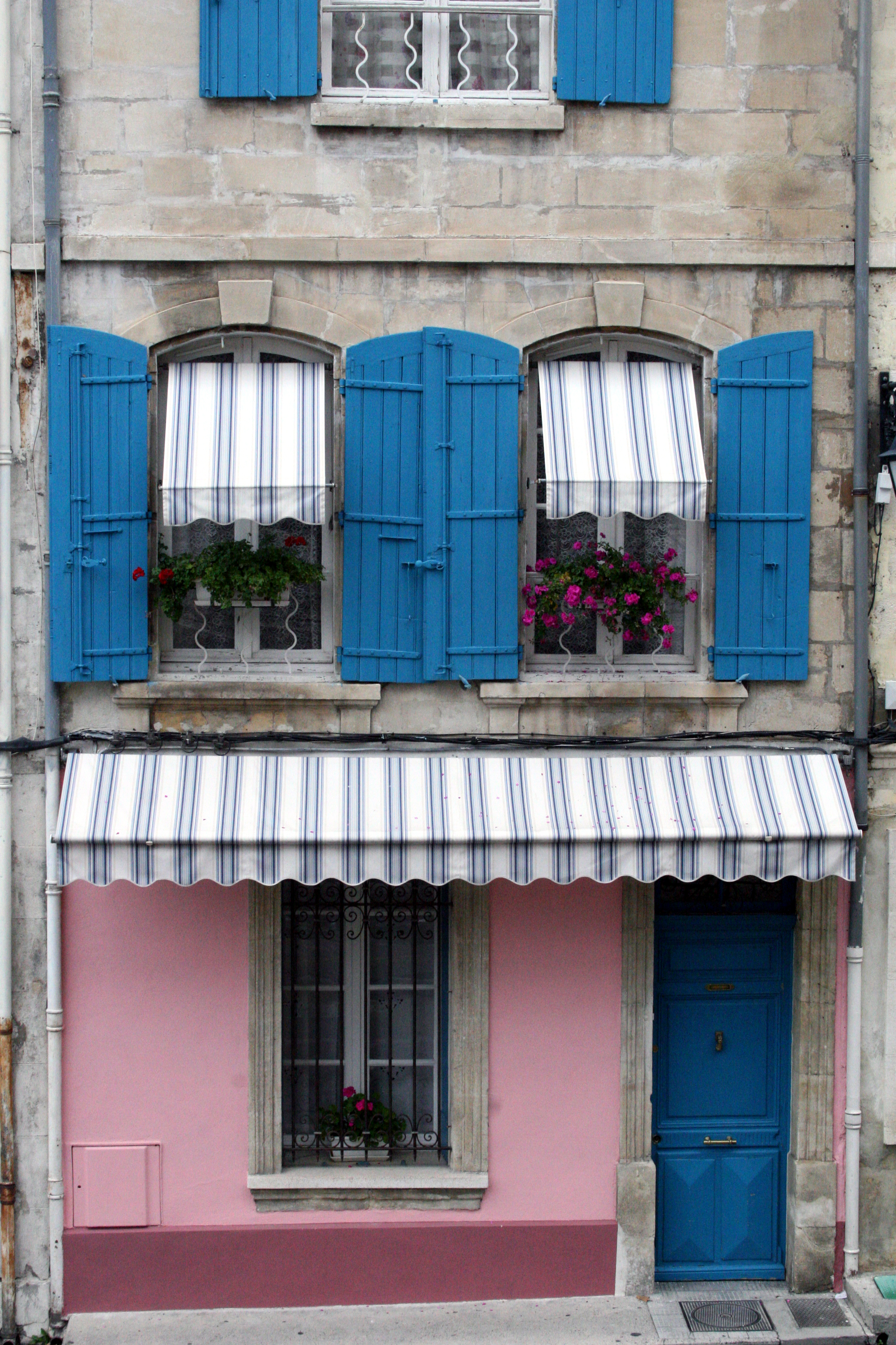 Colorful facade