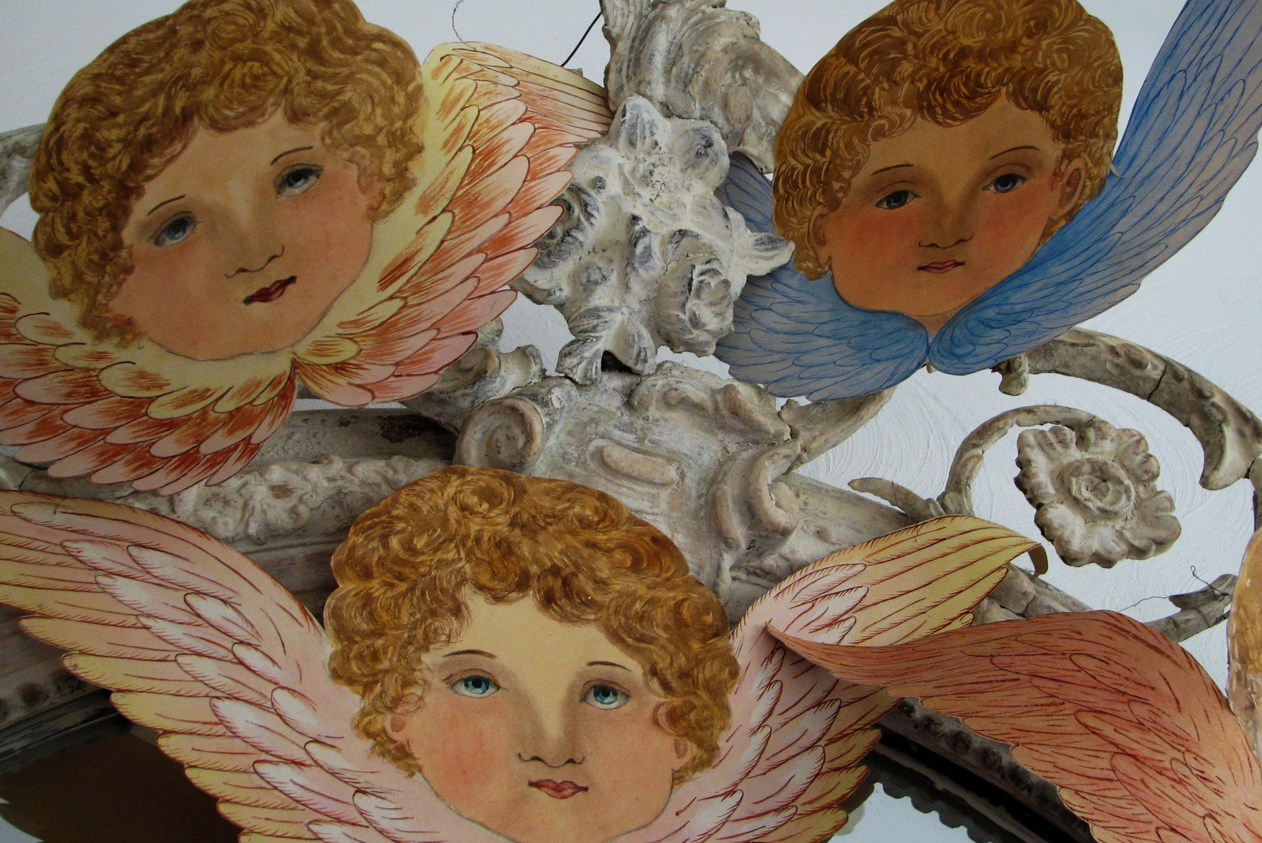 vintage christmas angels