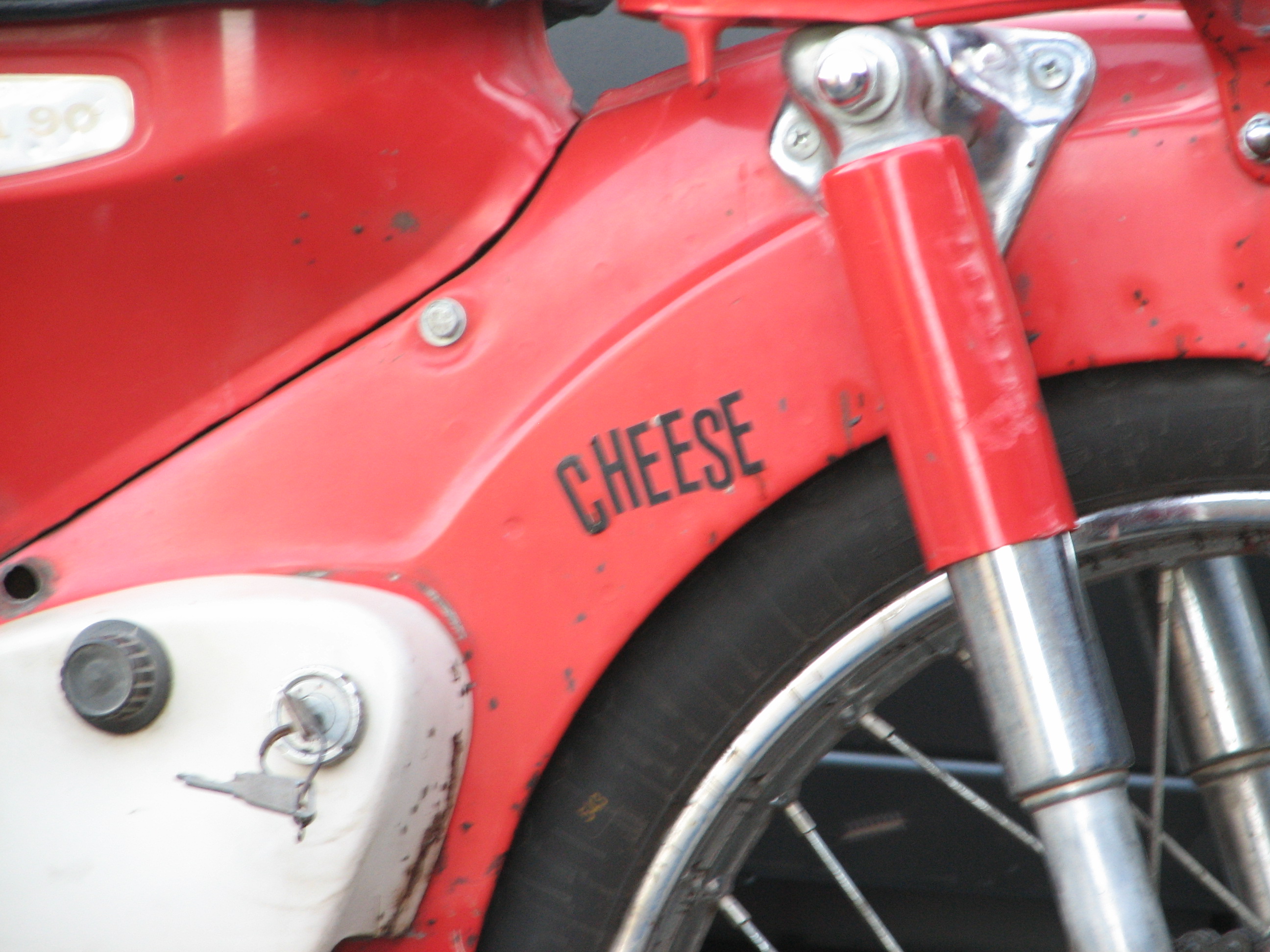 motorcycle cheese