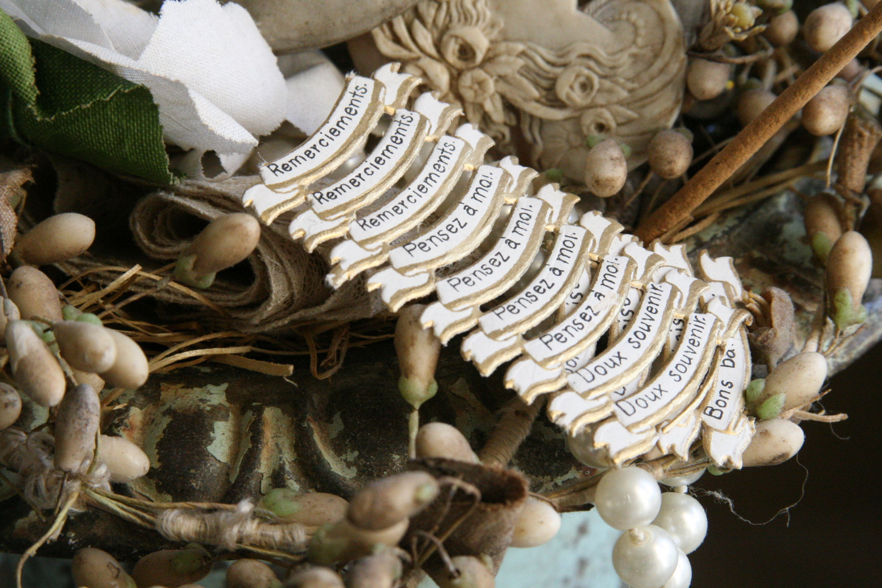 vintage French papers