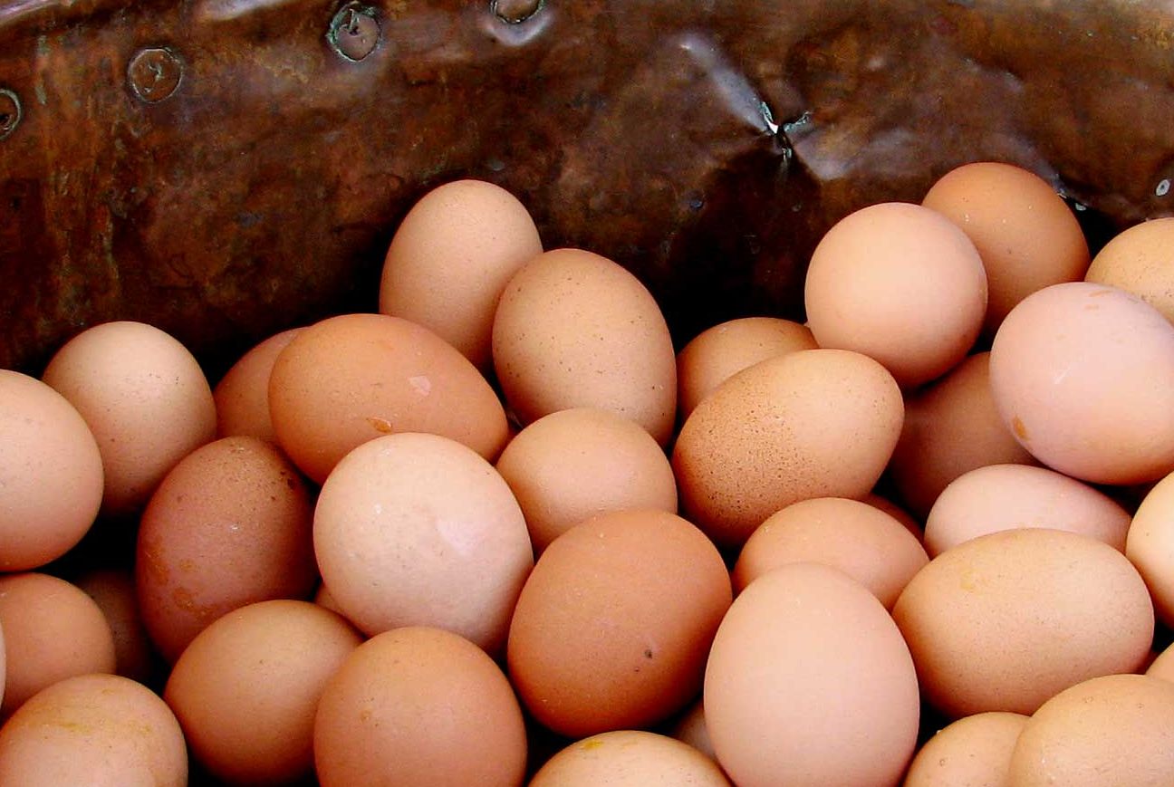 Eggs in a basket Eggs in a basket