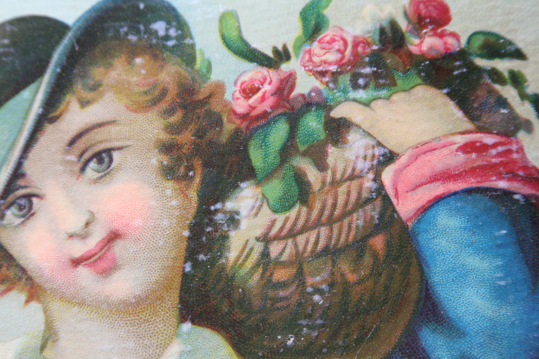 French Vintage postcard