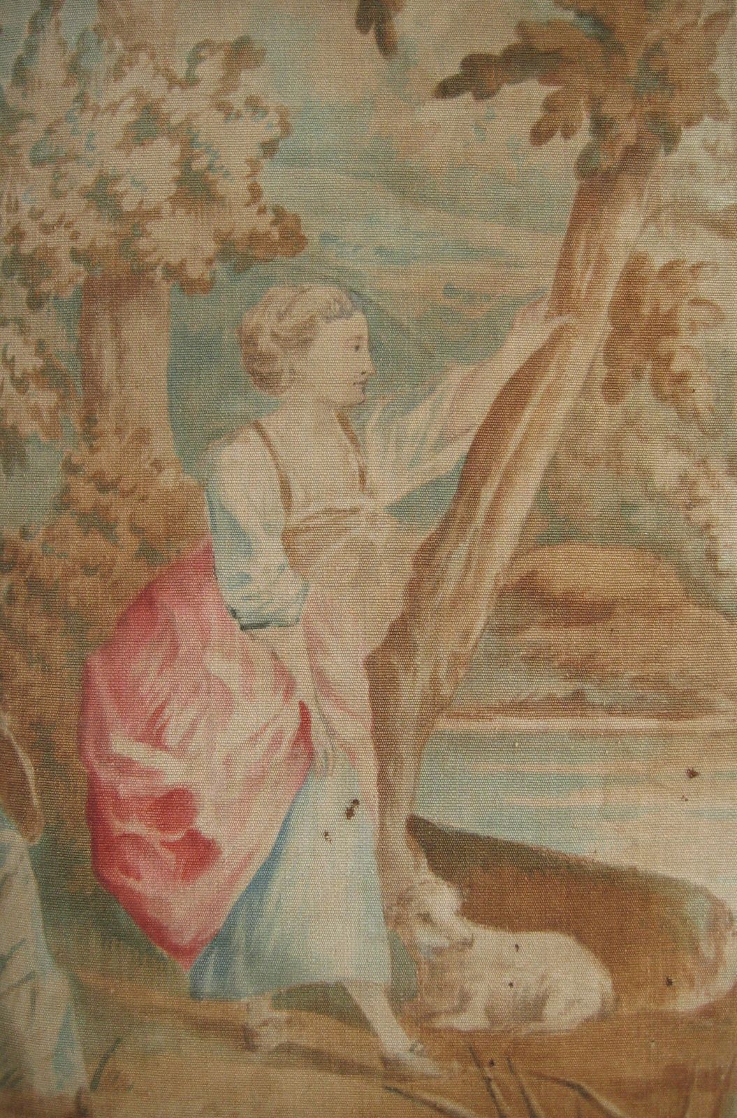French antique tapestry