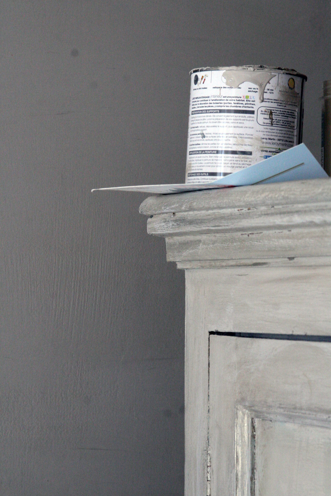 prepping for painting