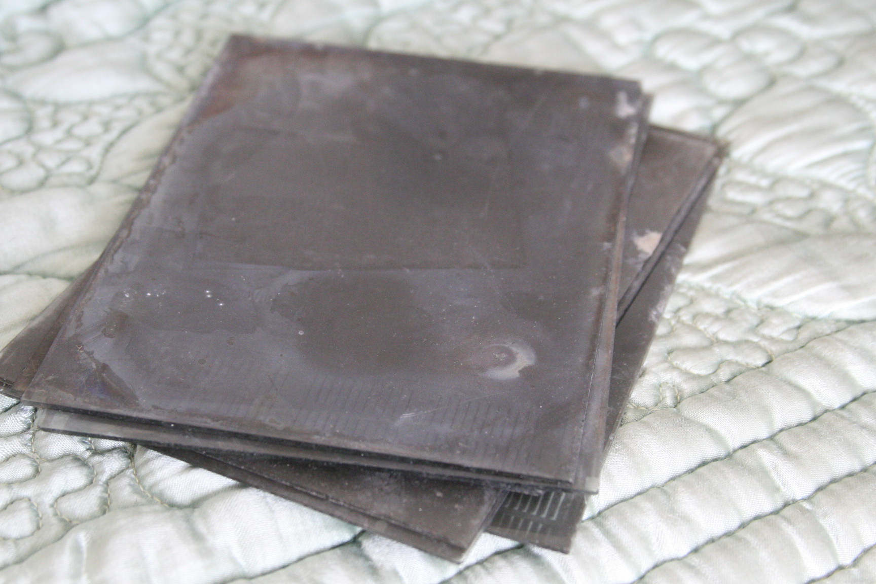 antique glass photographs