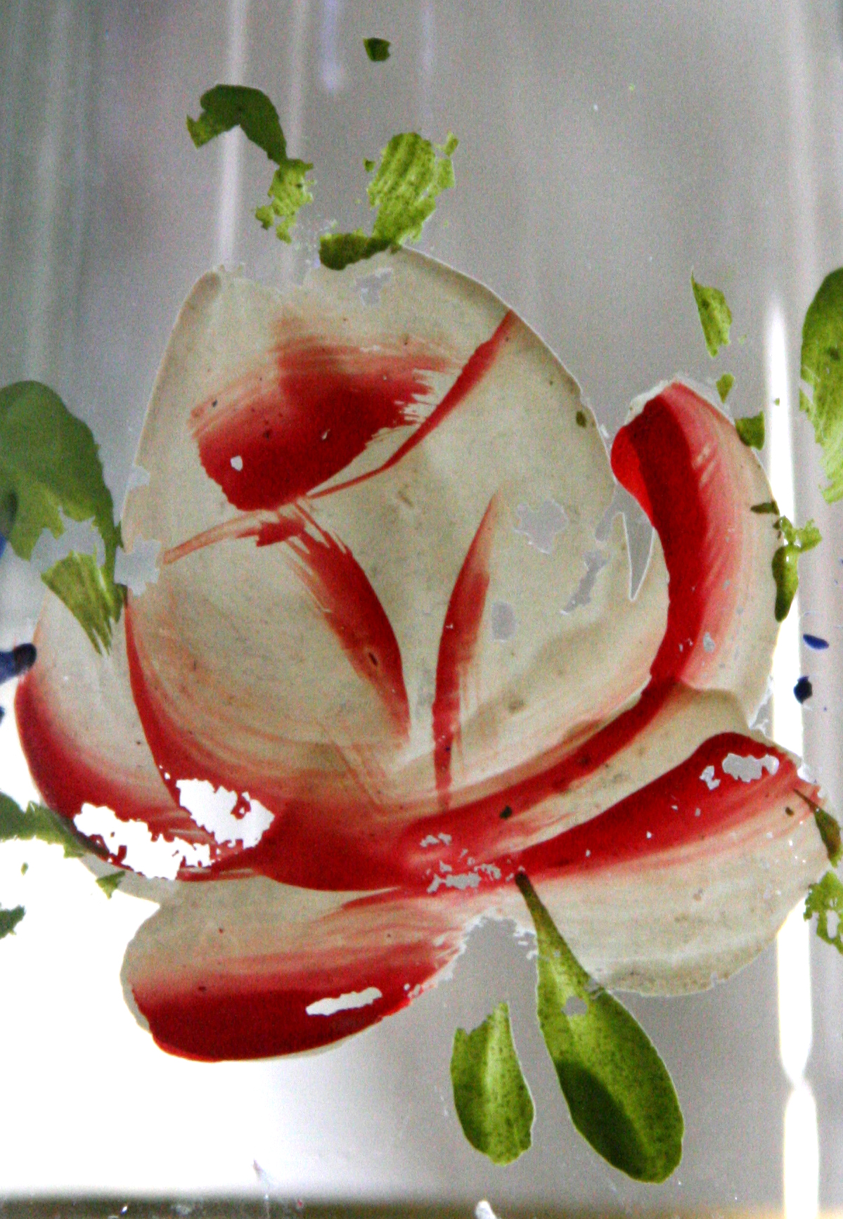 Antique-painted-roses-glass