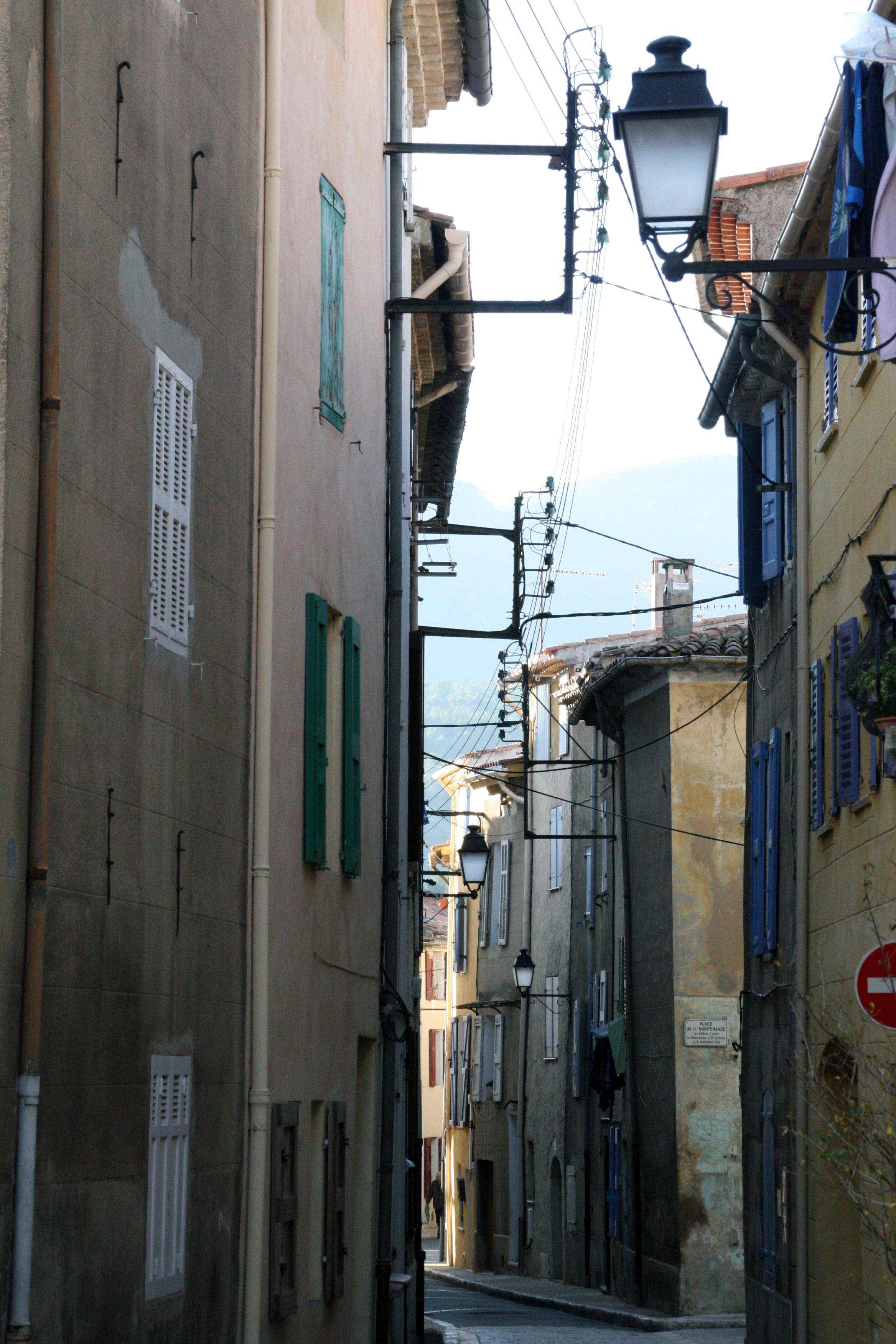 French village street