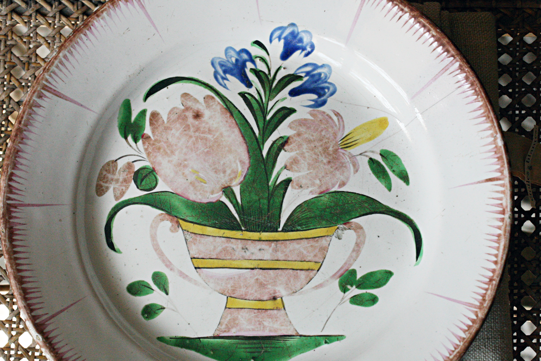18th century French plate