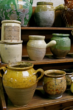 Provencal lard pots