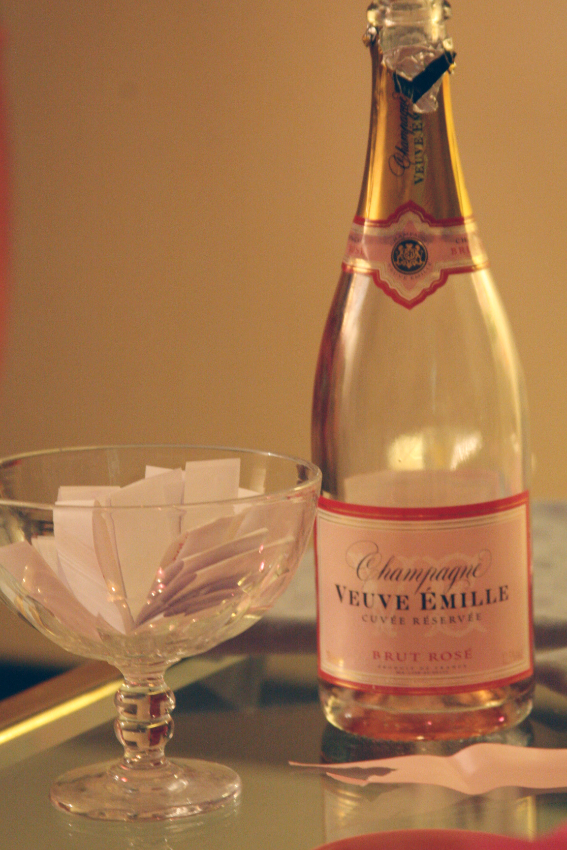 Pink champagne