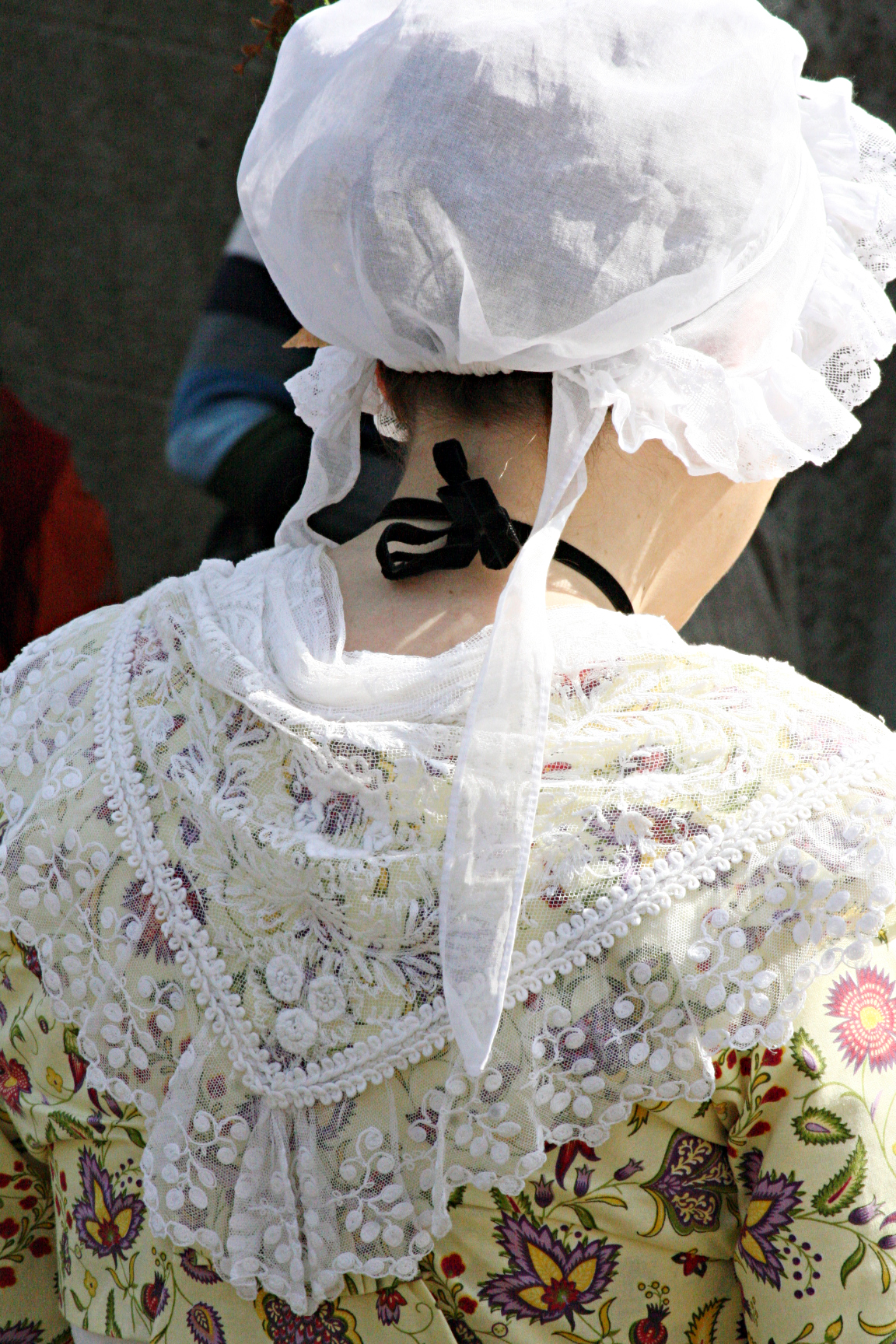 French vintage scarf