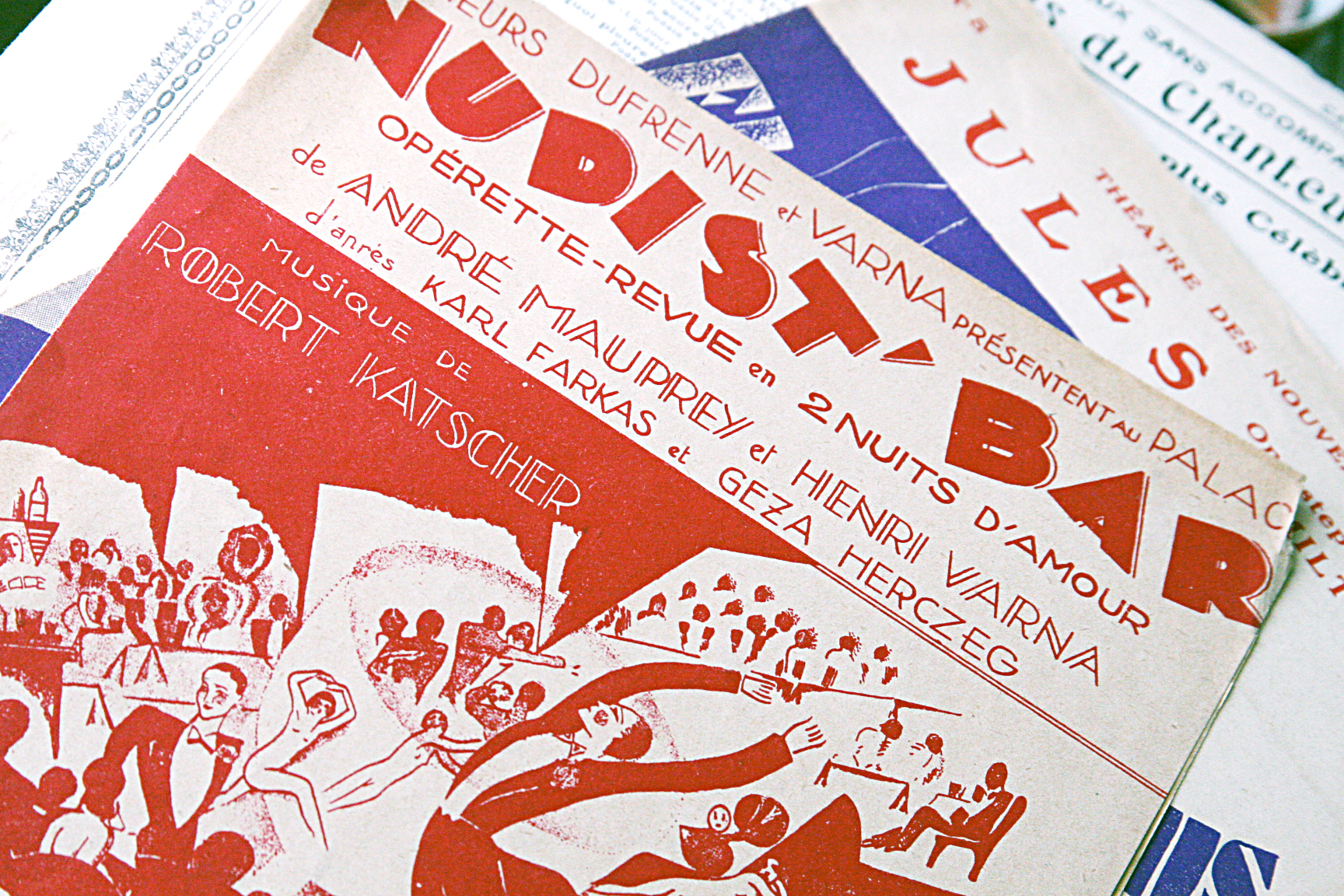 Vintage music programs 1920S