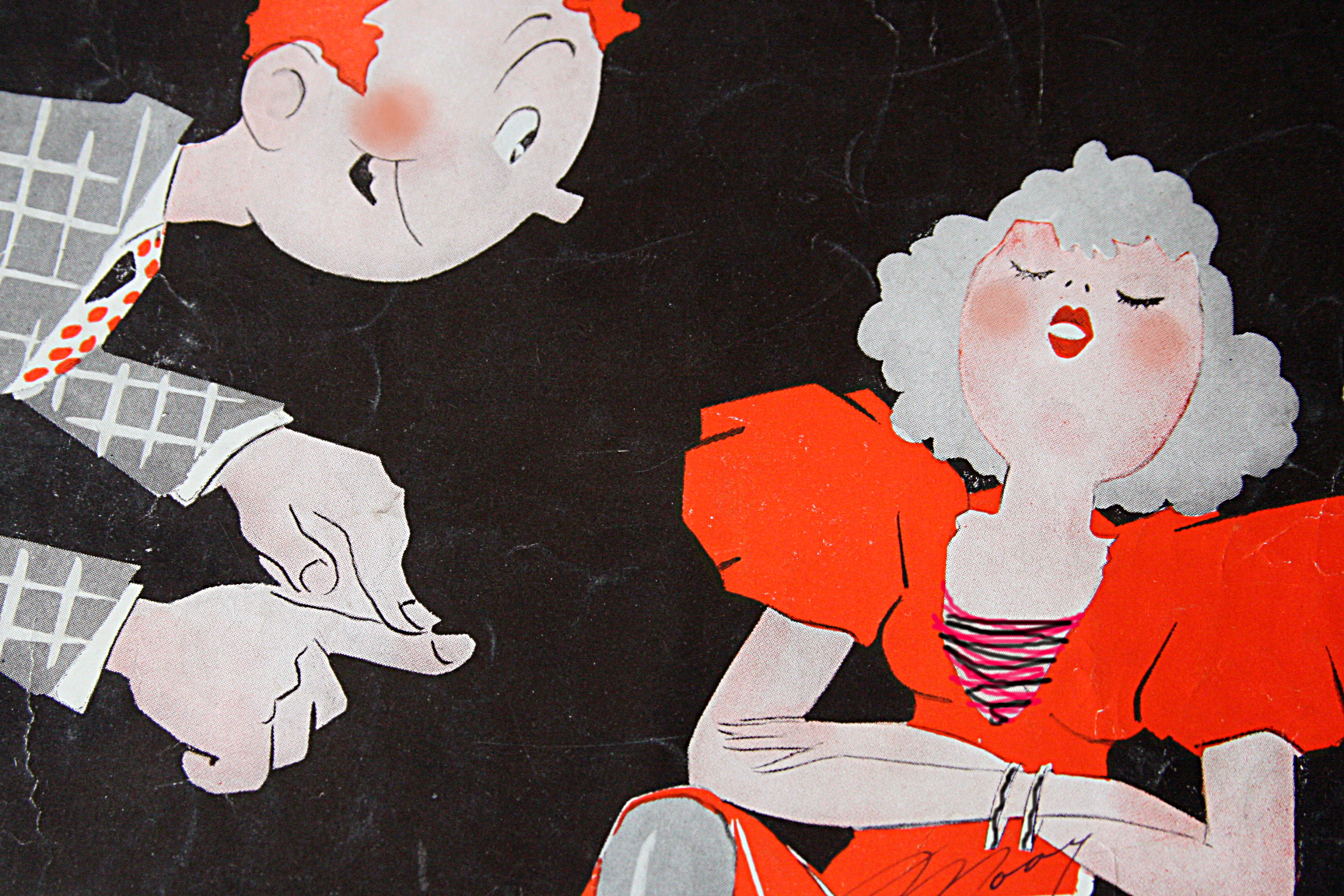 Vintage music programs flirt