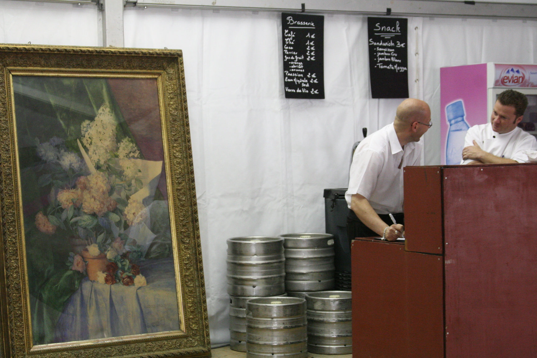 French antique painting