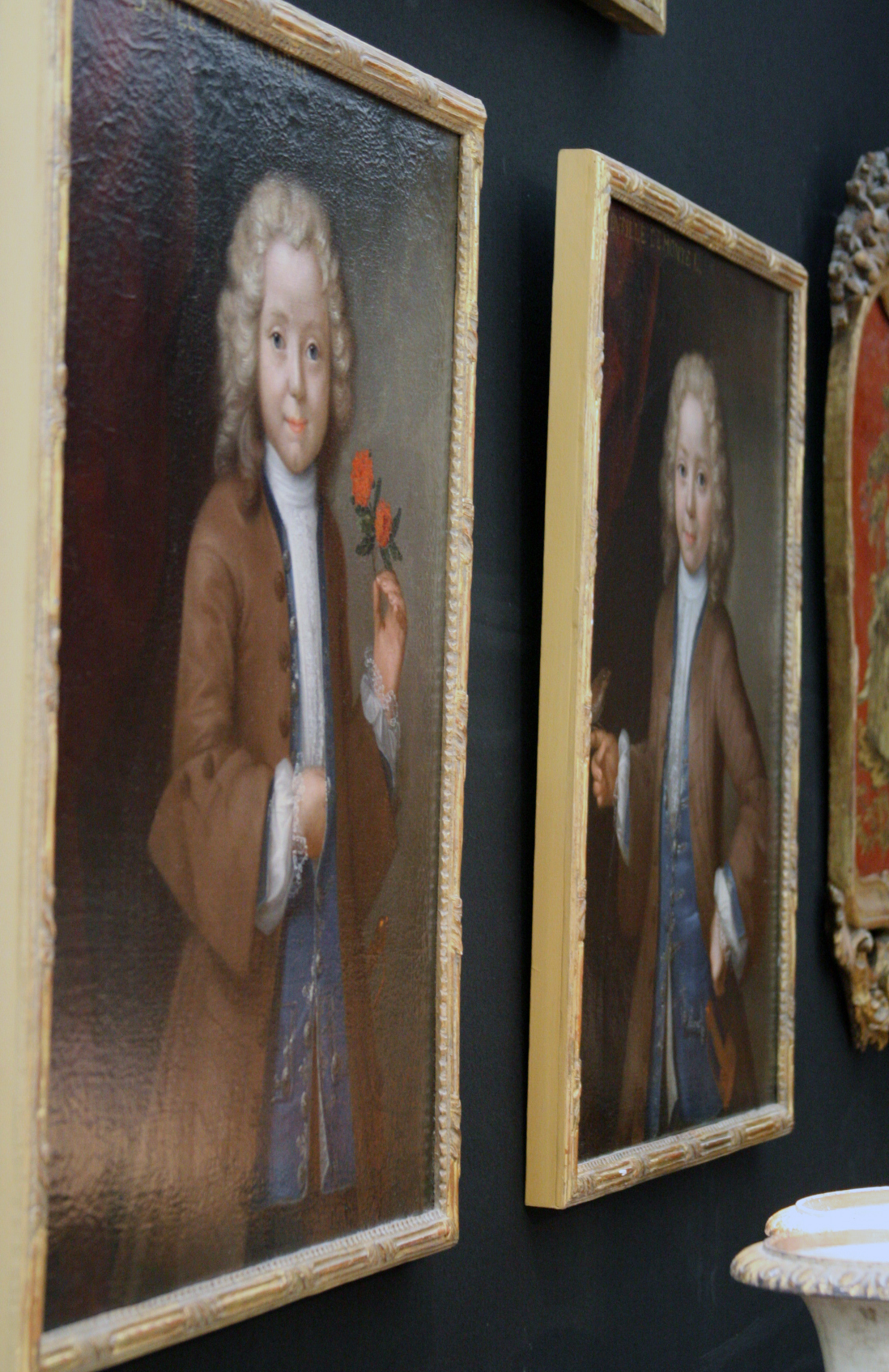 Painting of children 18th century