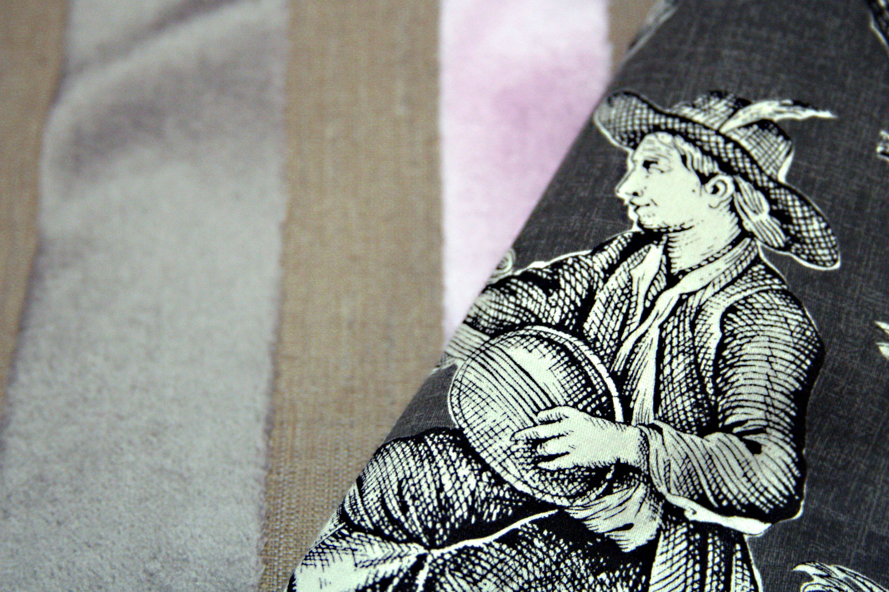 French-fabric-velvets Toile de Jouy