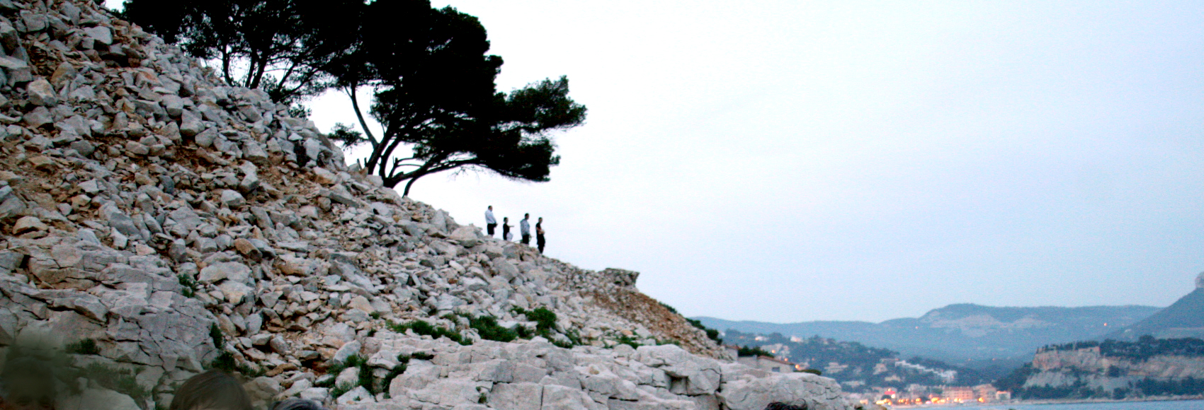 Trails along the french riviera