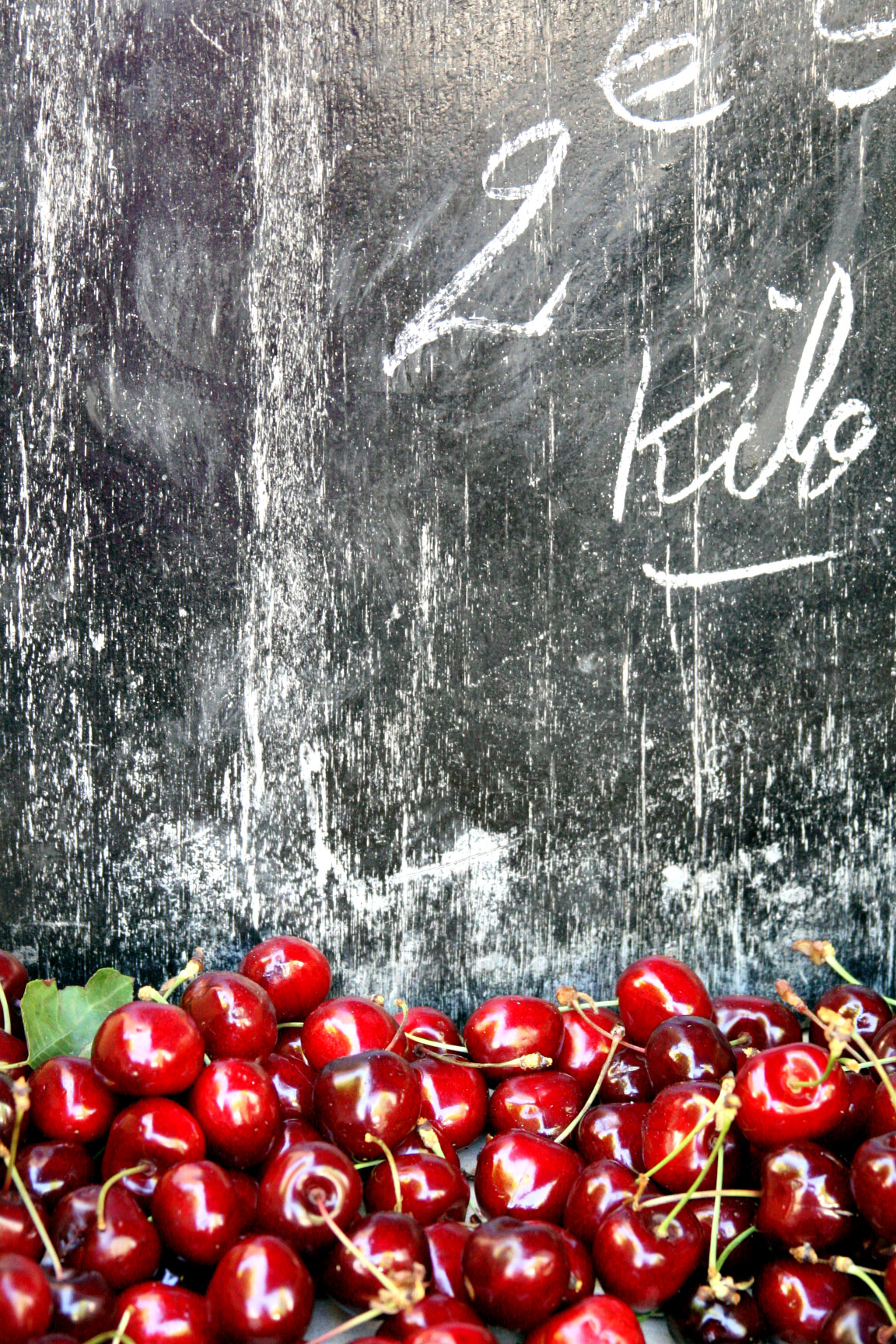 Open-market-cherries