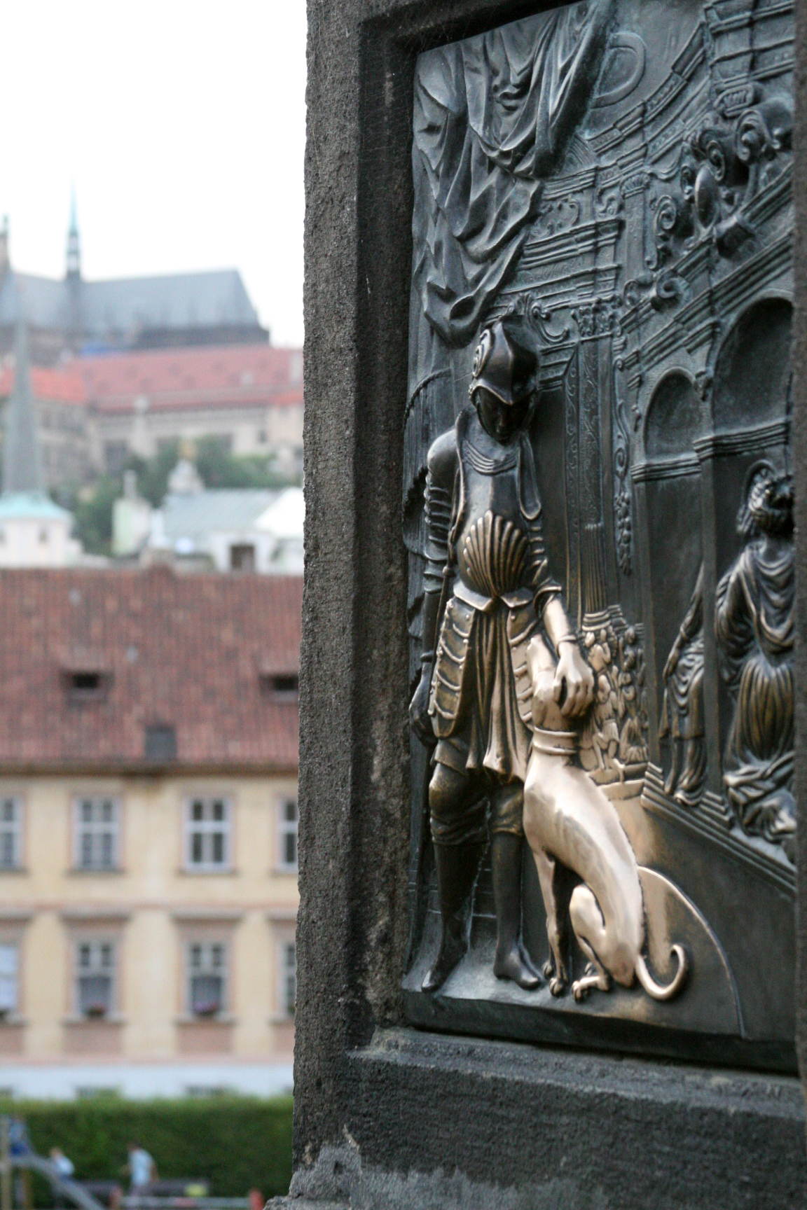 St charles bridge dog bad luck