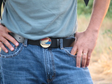 Belt buckle honda