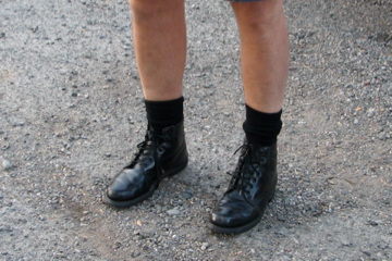 Black dress up shoes