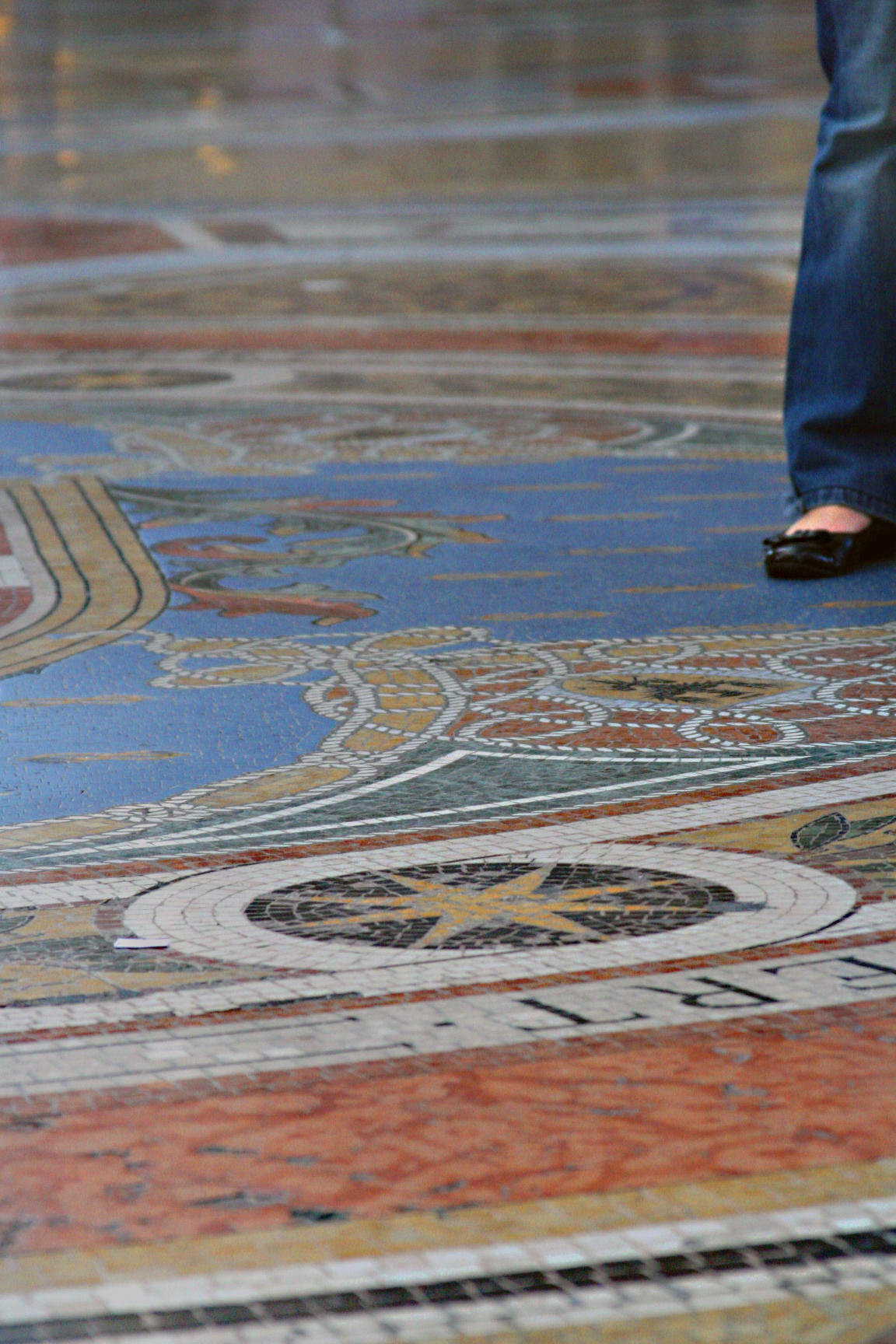 Marble floor milan interior