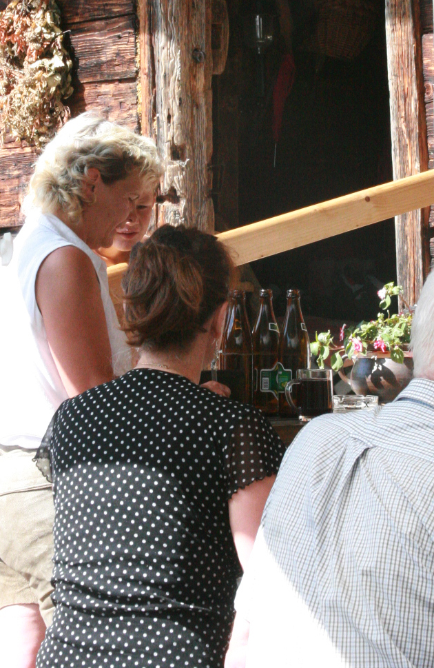 Cafe hopping in the alps