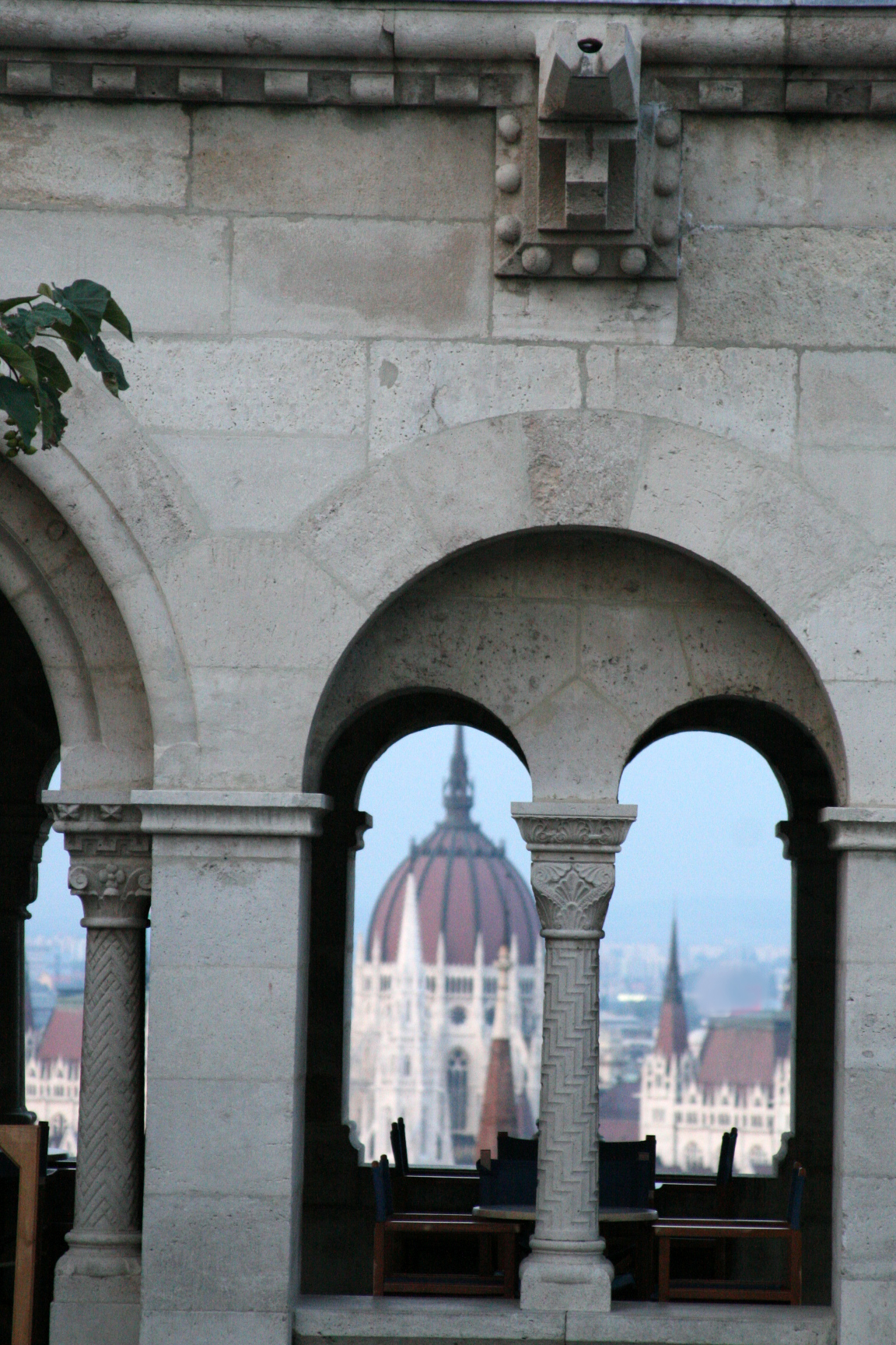 Budapest through the arches