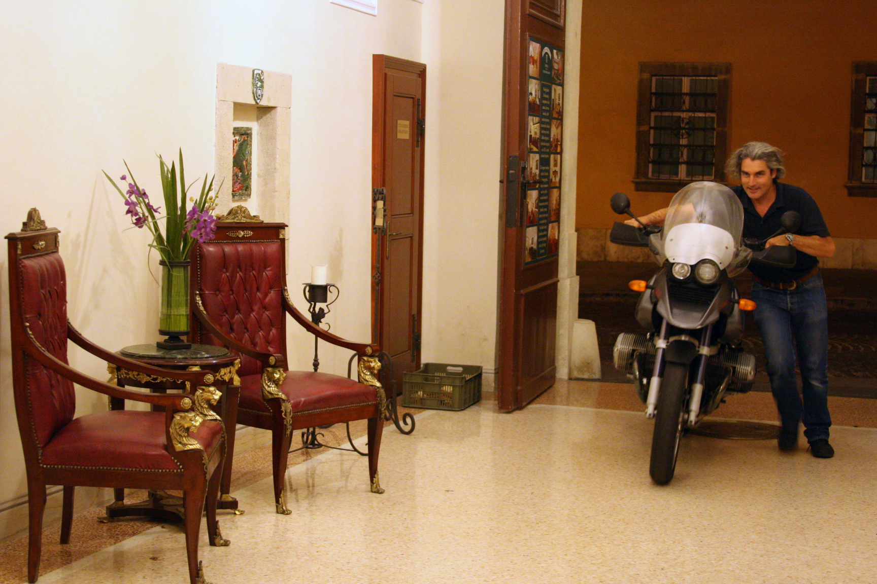 Motorcycle in Budapest