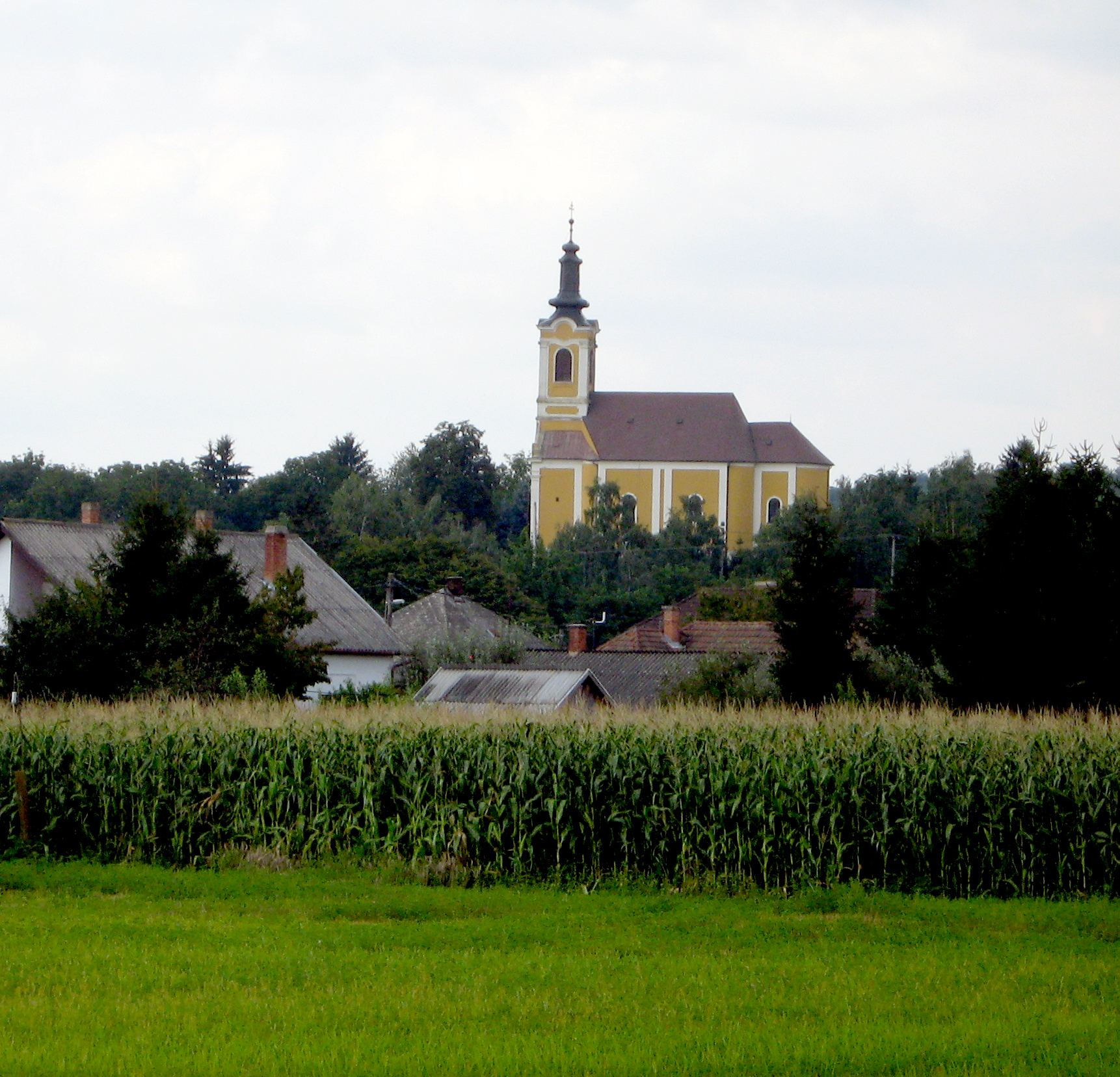 Little village in eastern europe