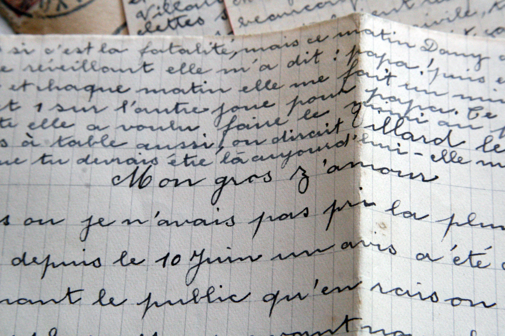 WWII letter France