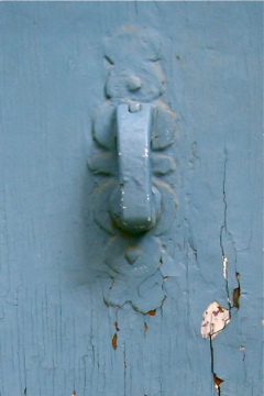 French blue grey door French blue grey door