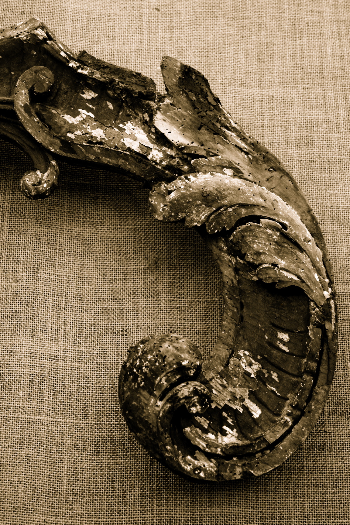 18th century carved detail 18th century carved detail