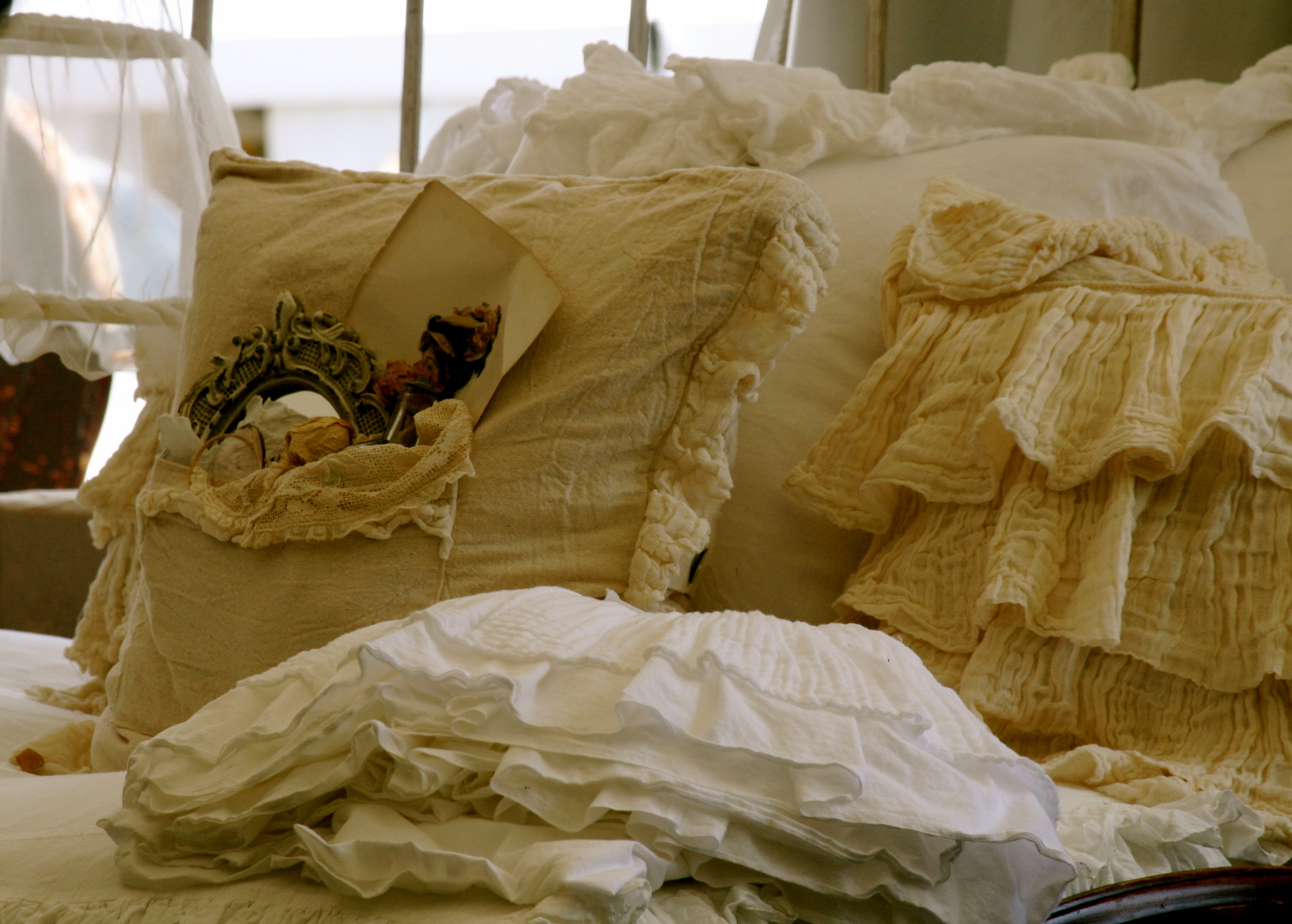 Judy Hill's bed linen