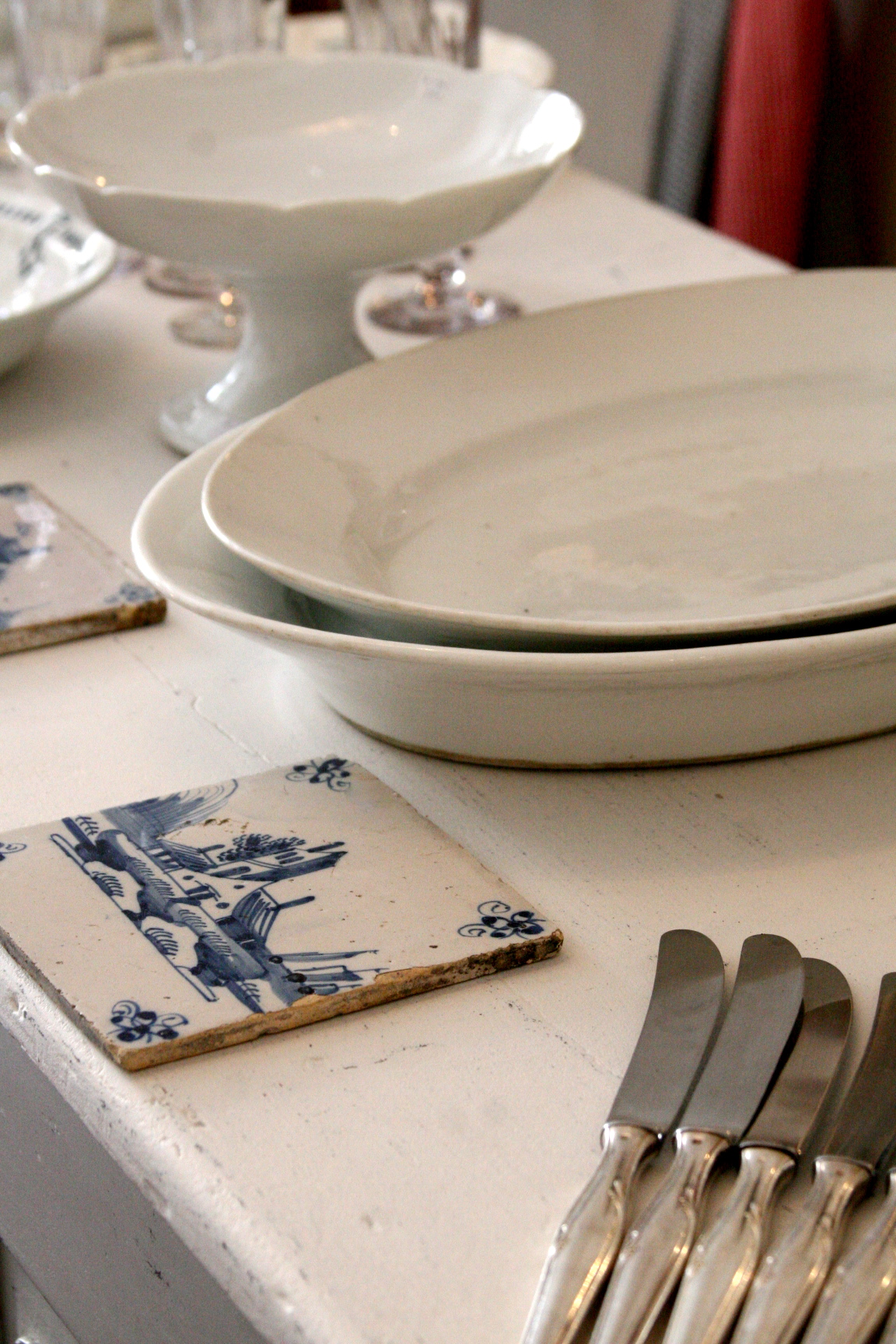 French ironstone platters French ironstone platters