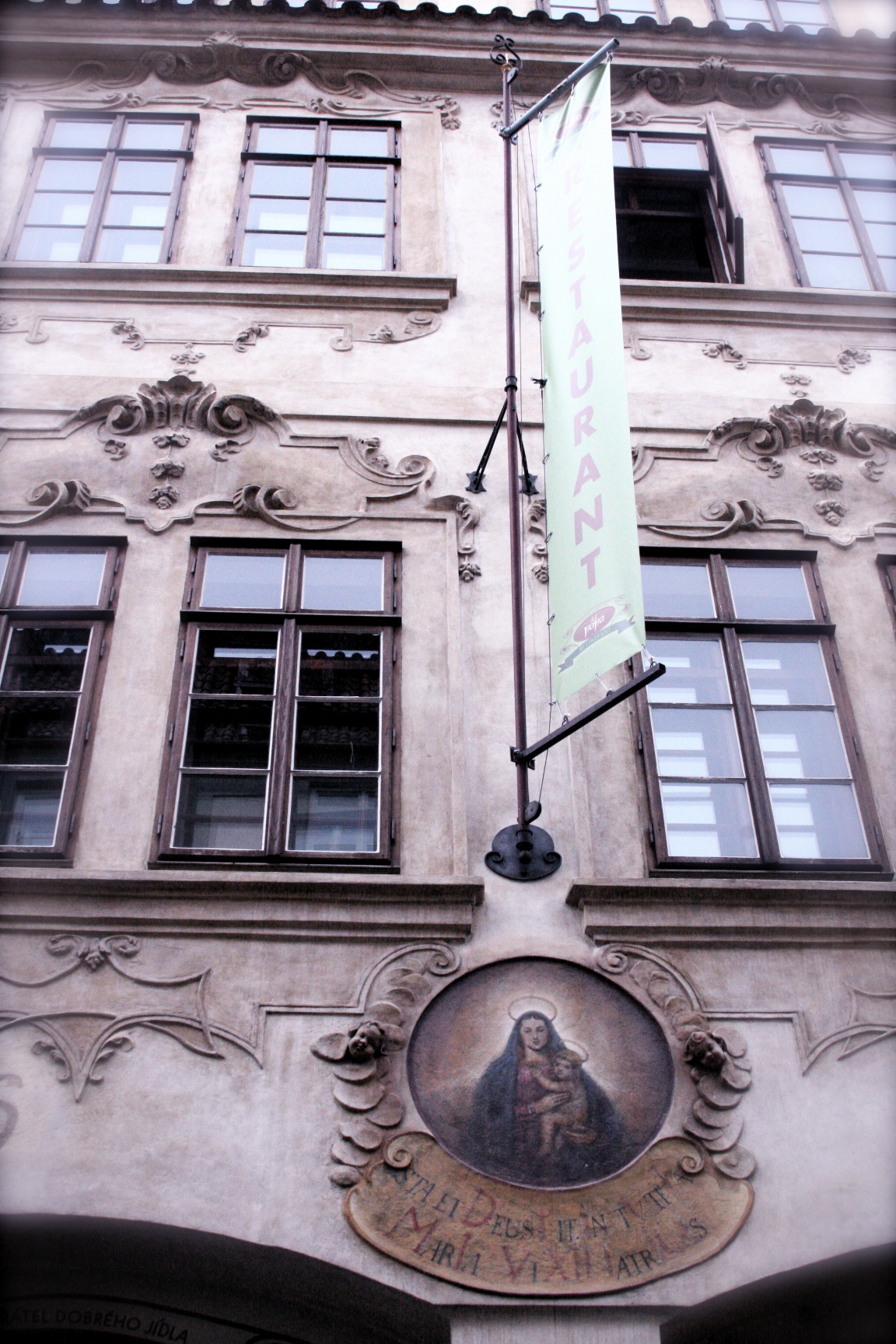 Prague facade Prague facade