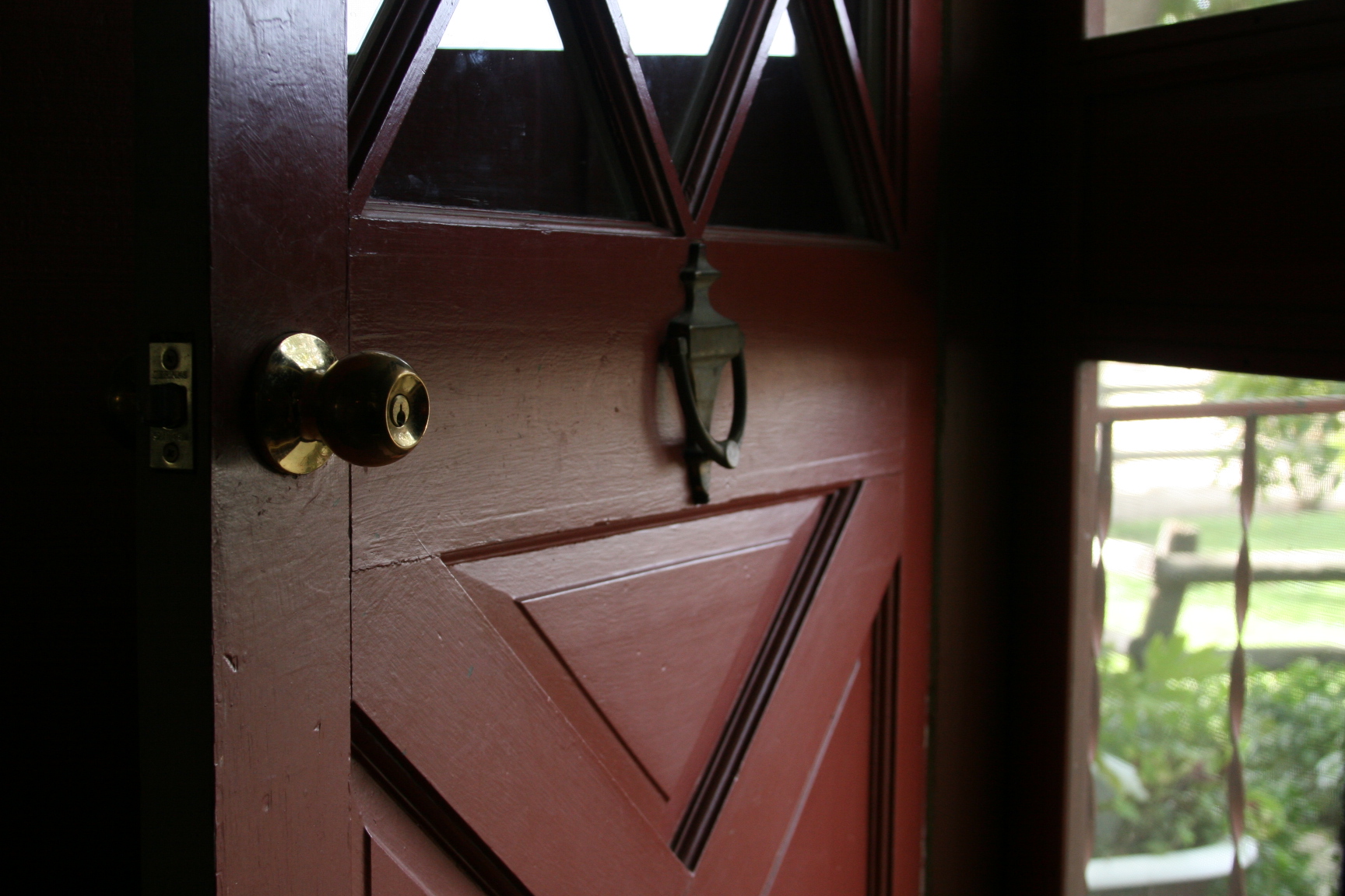 the back door at home the back door at home