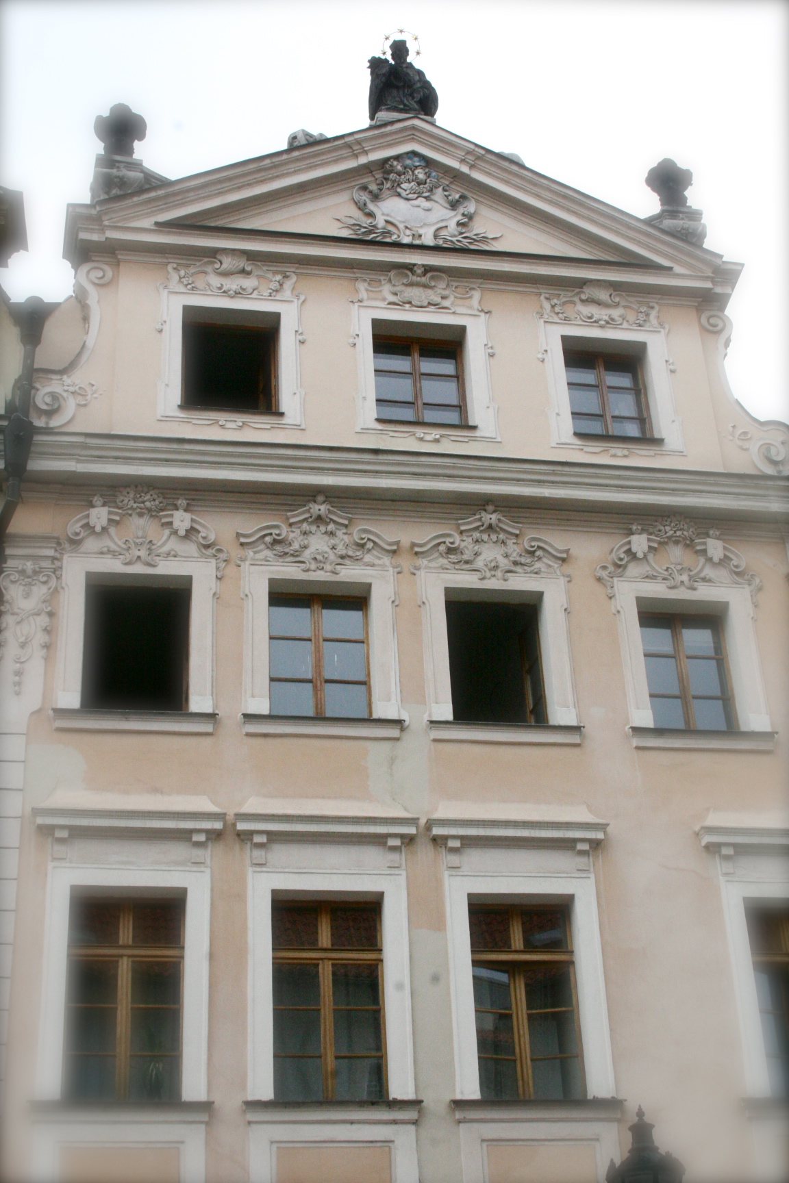 Castle steps facade Castle steps facade