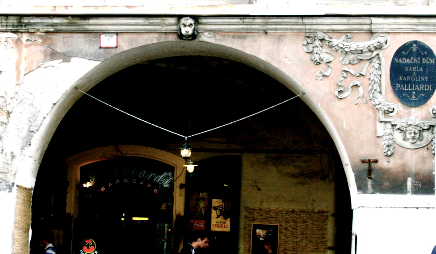 arcade in Prague arcade in Prague