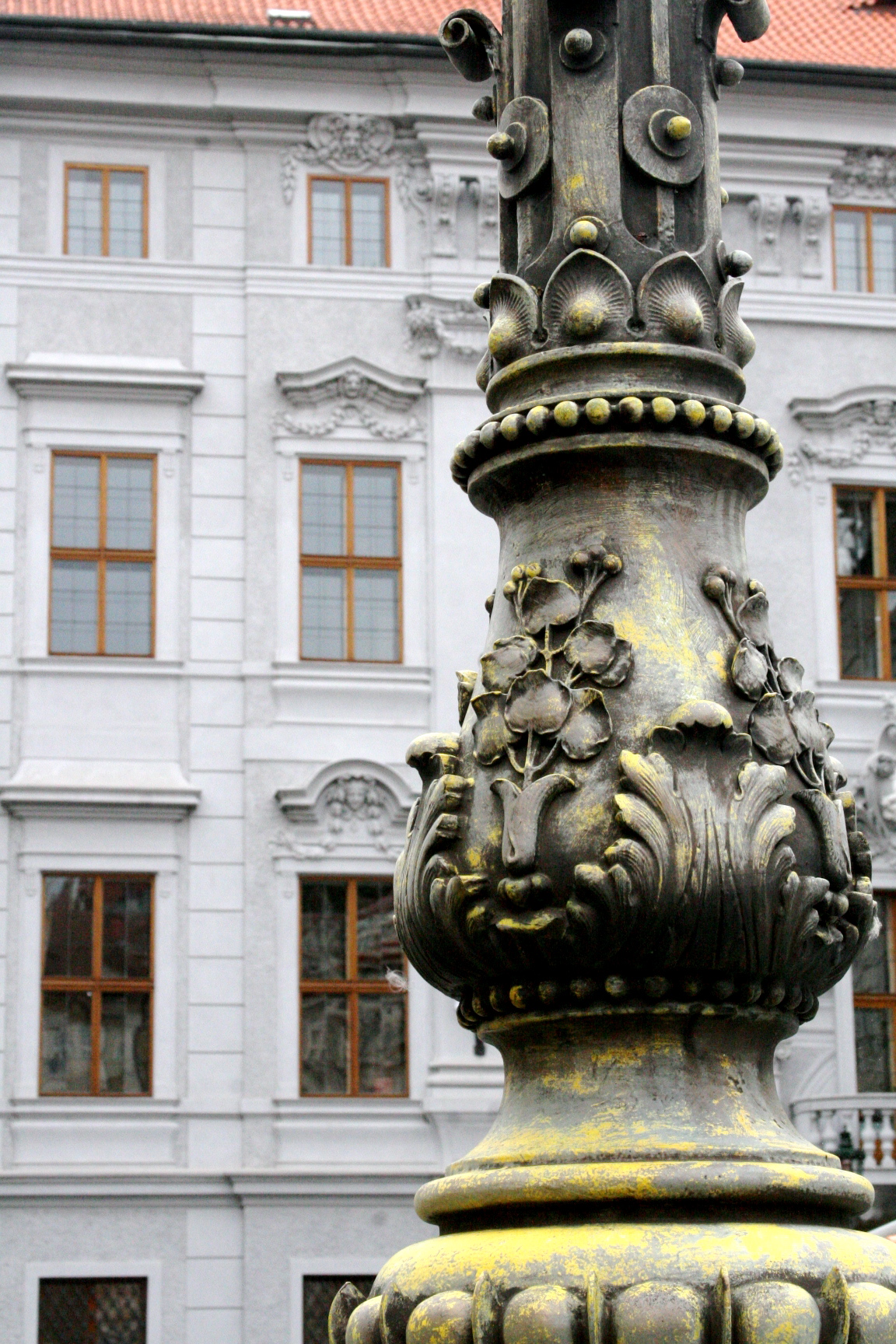 lamp post in Prague lamp post in Prague