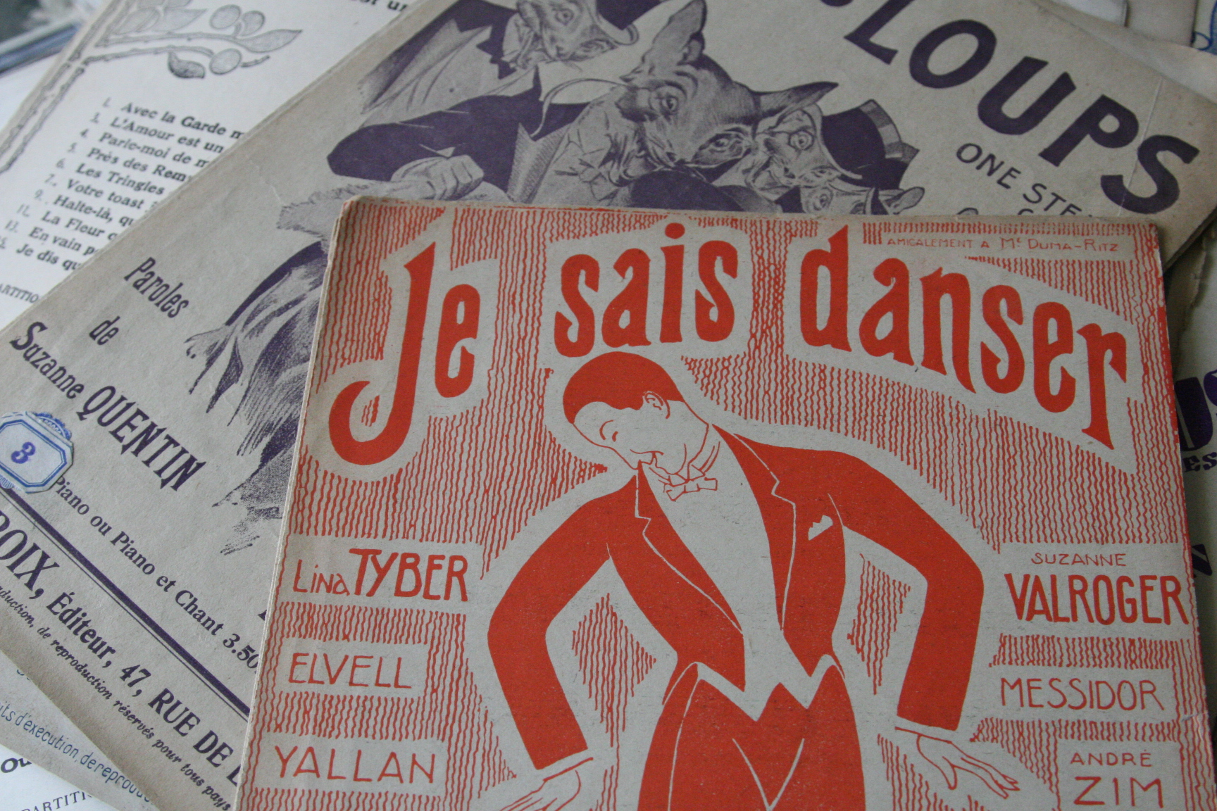 Je sais dancer I know how to dance