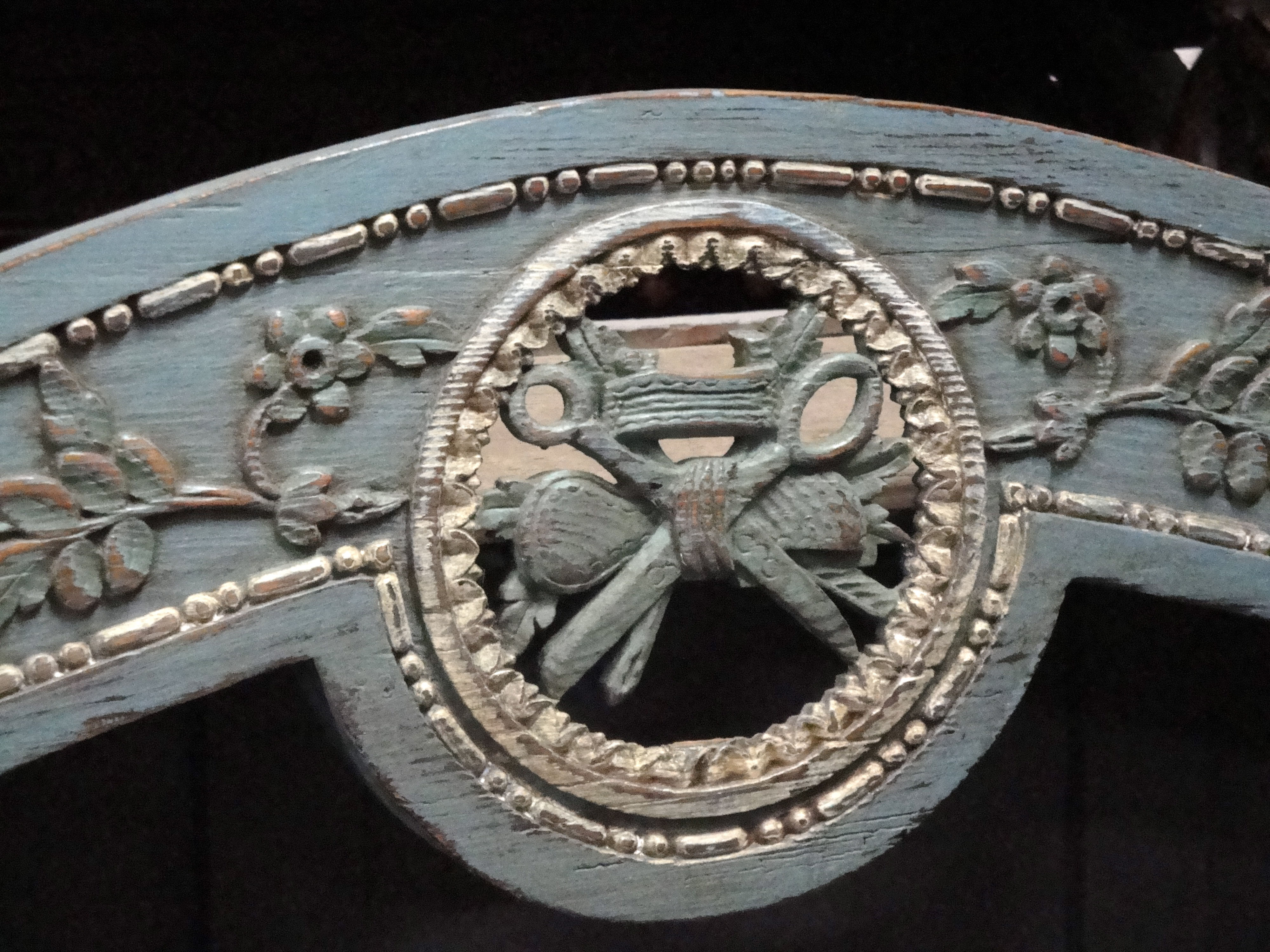 French antique blue French antique blue