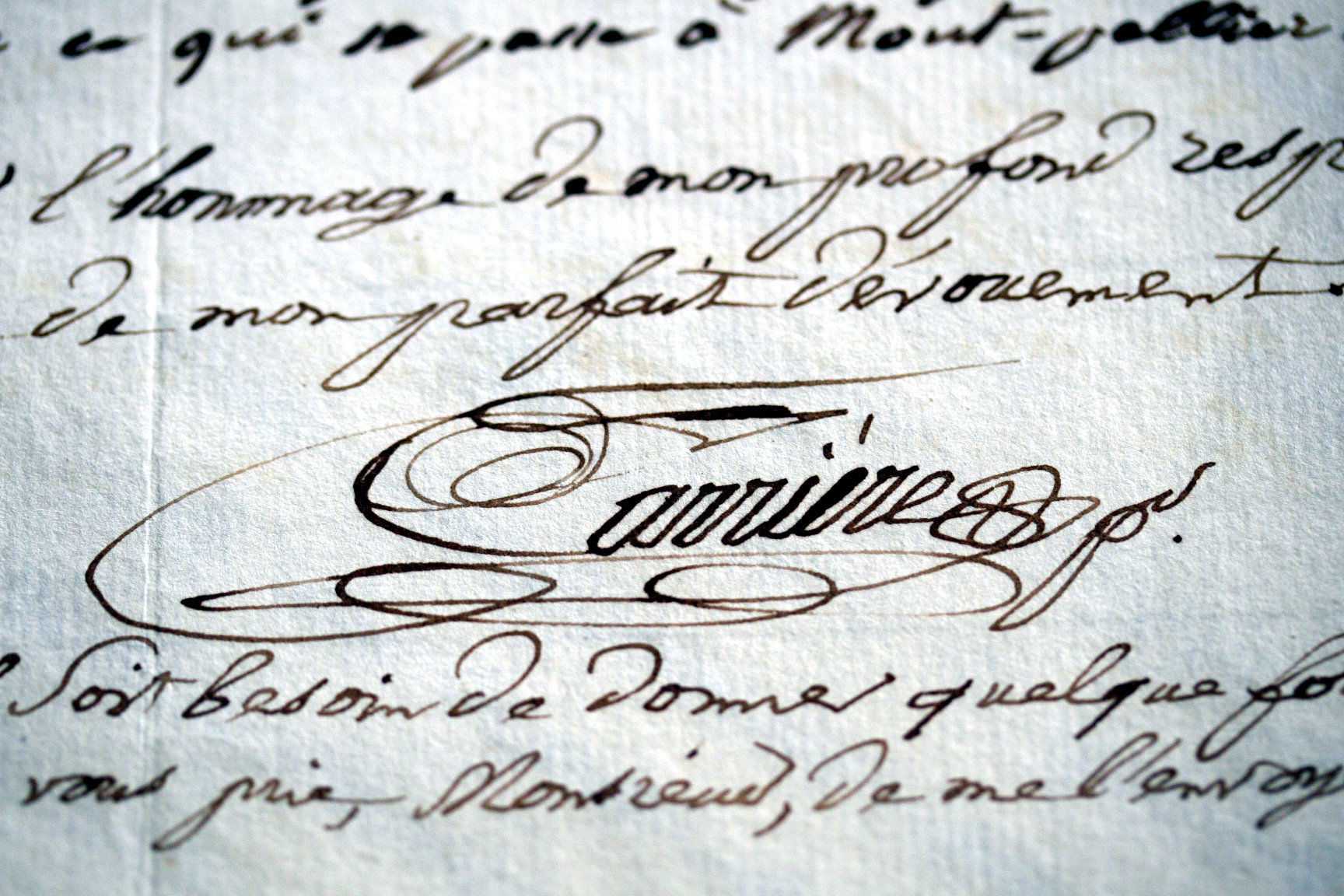 Signature-carriere