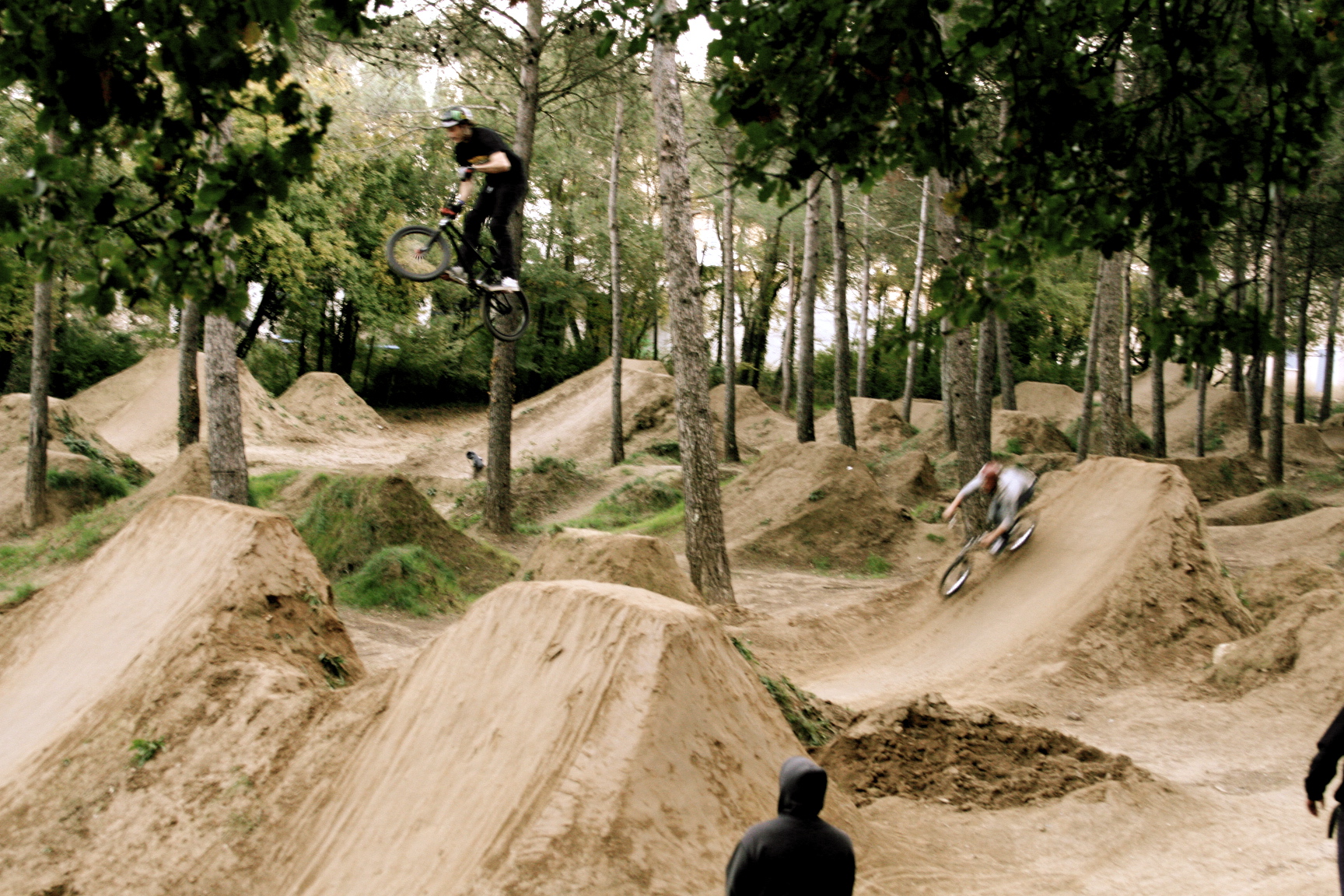 riding with the wind