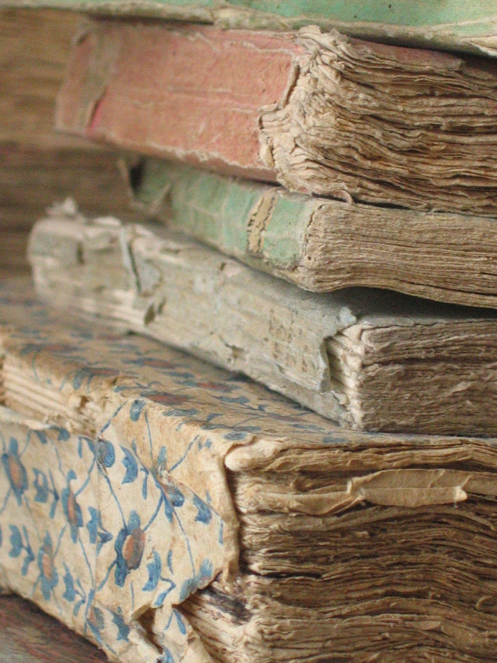 old paper back books