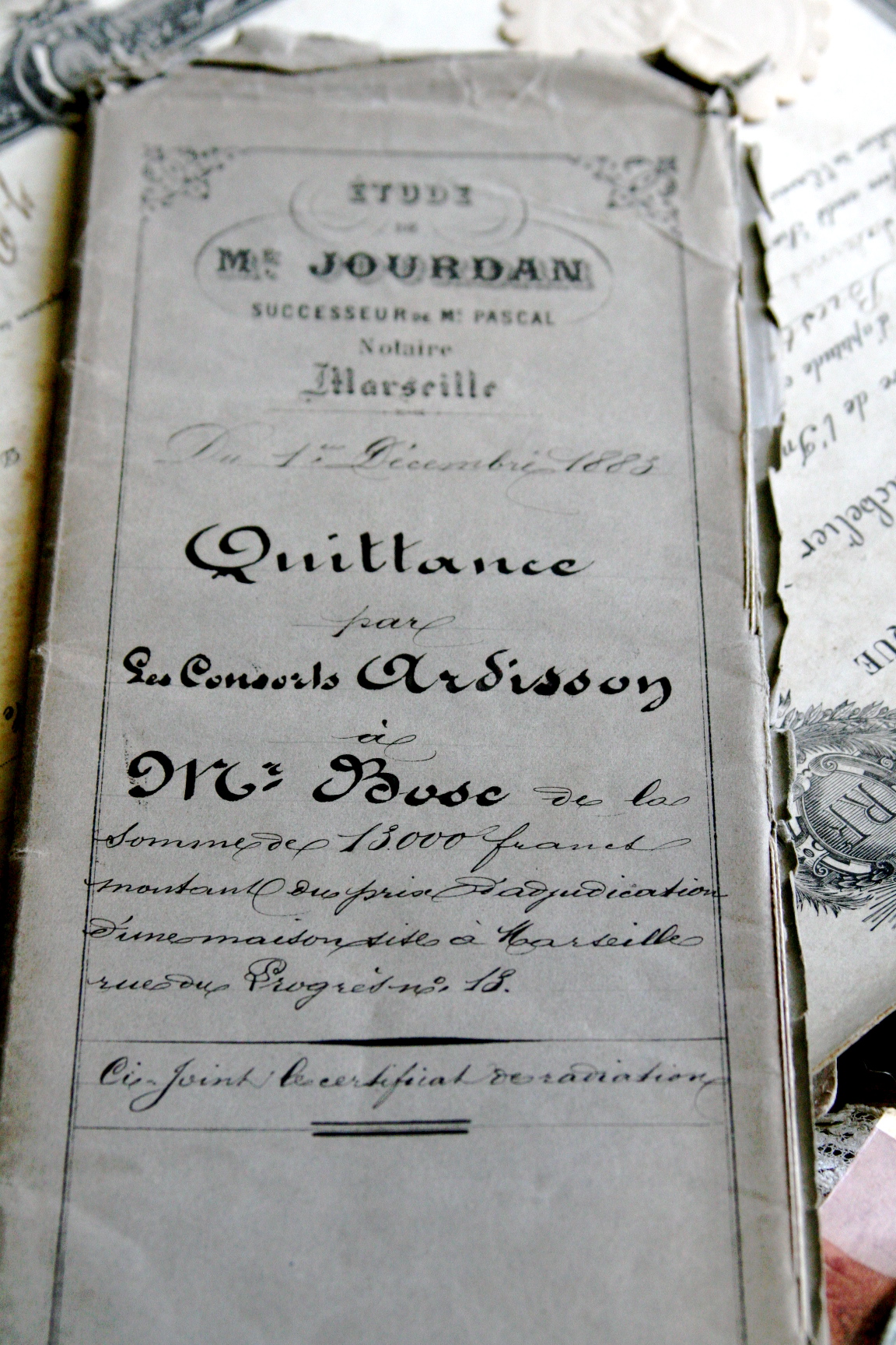 old French document old French document