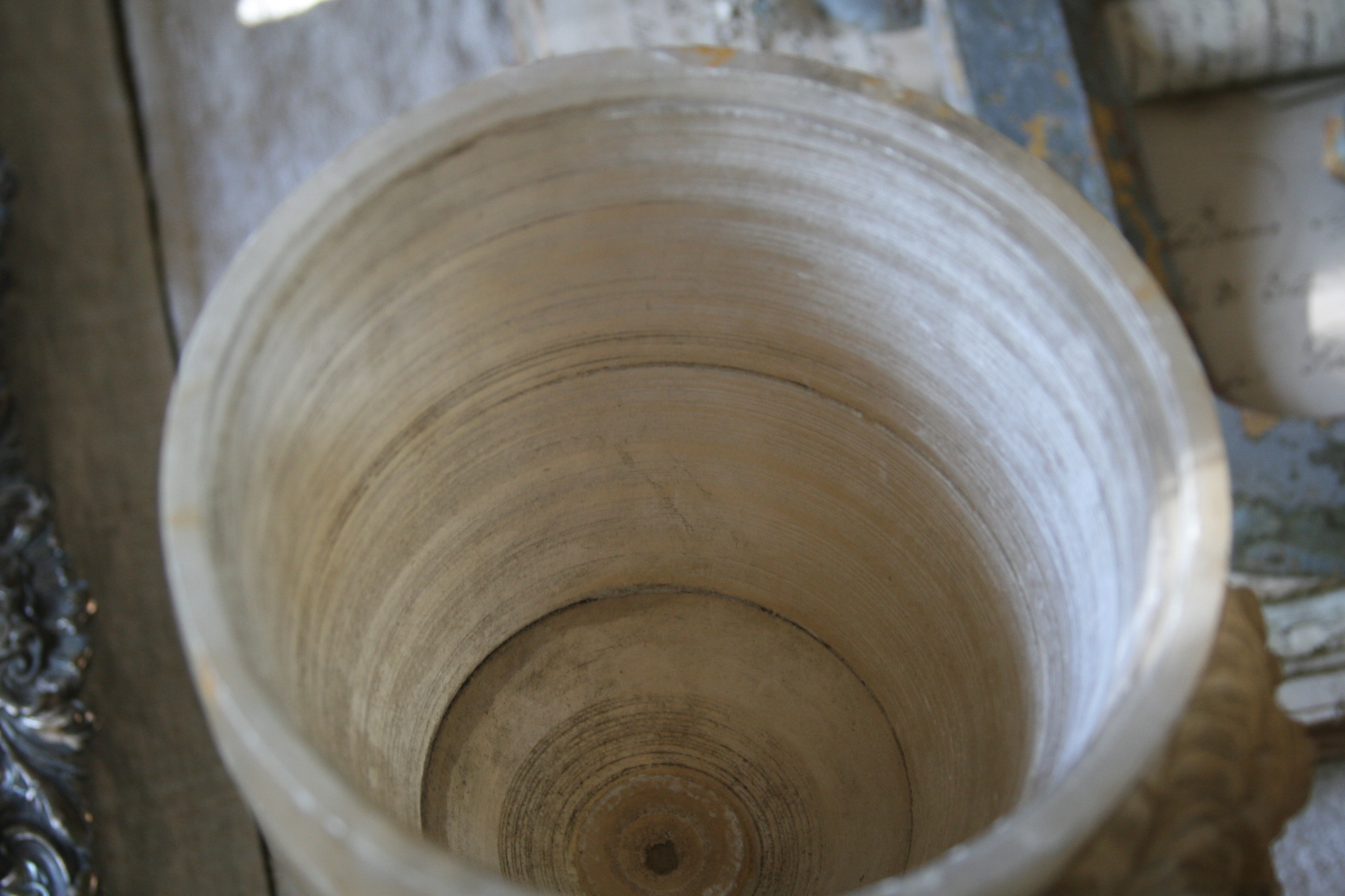 top of vase top of vase