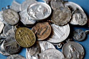 Old-religious-medals
