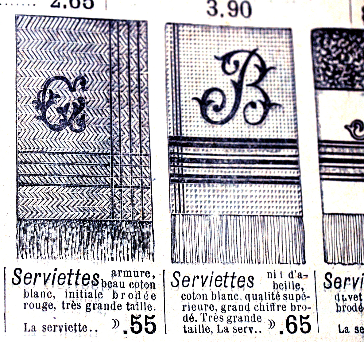 Monogram-towels