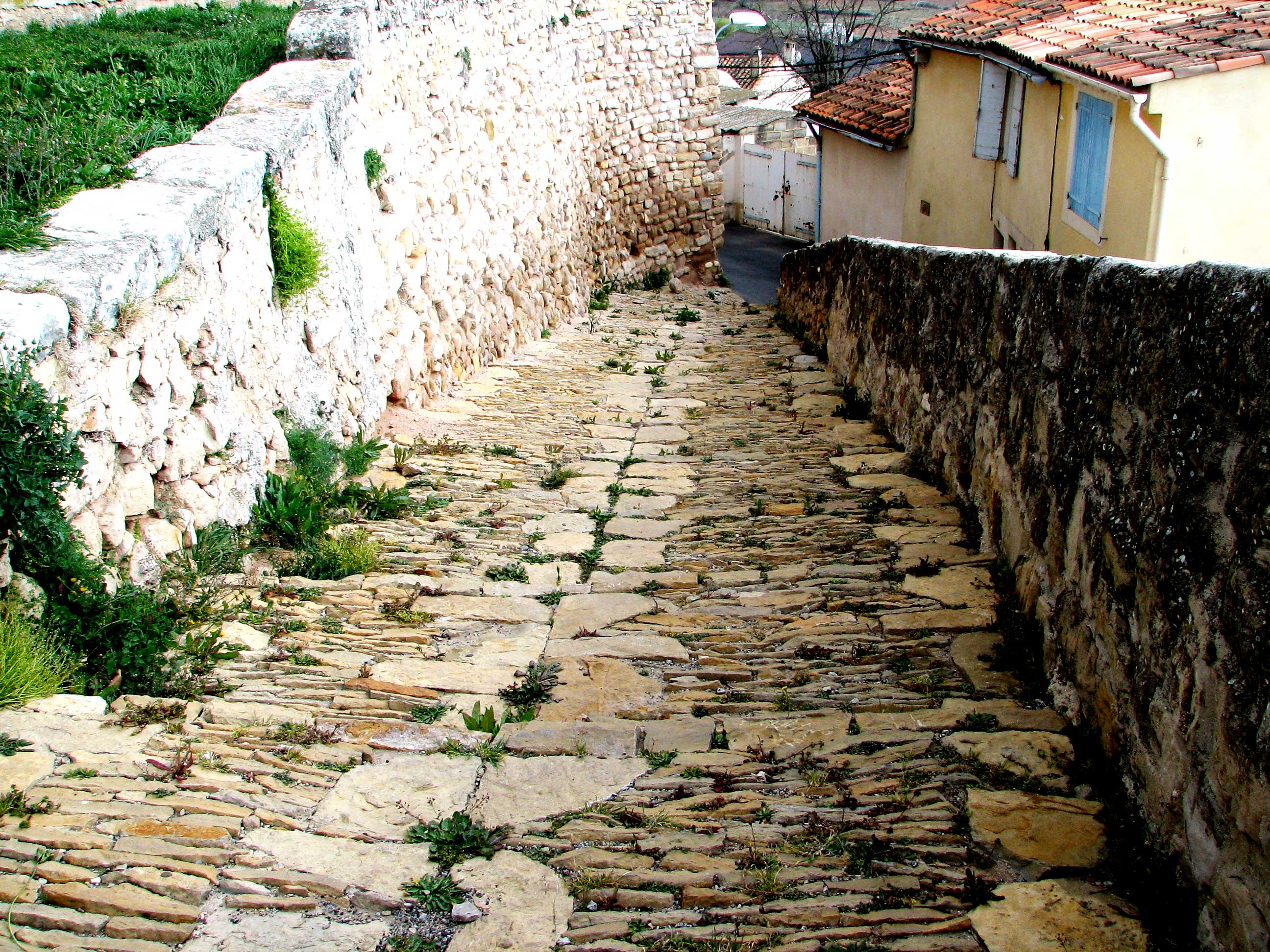 stone pathway in France